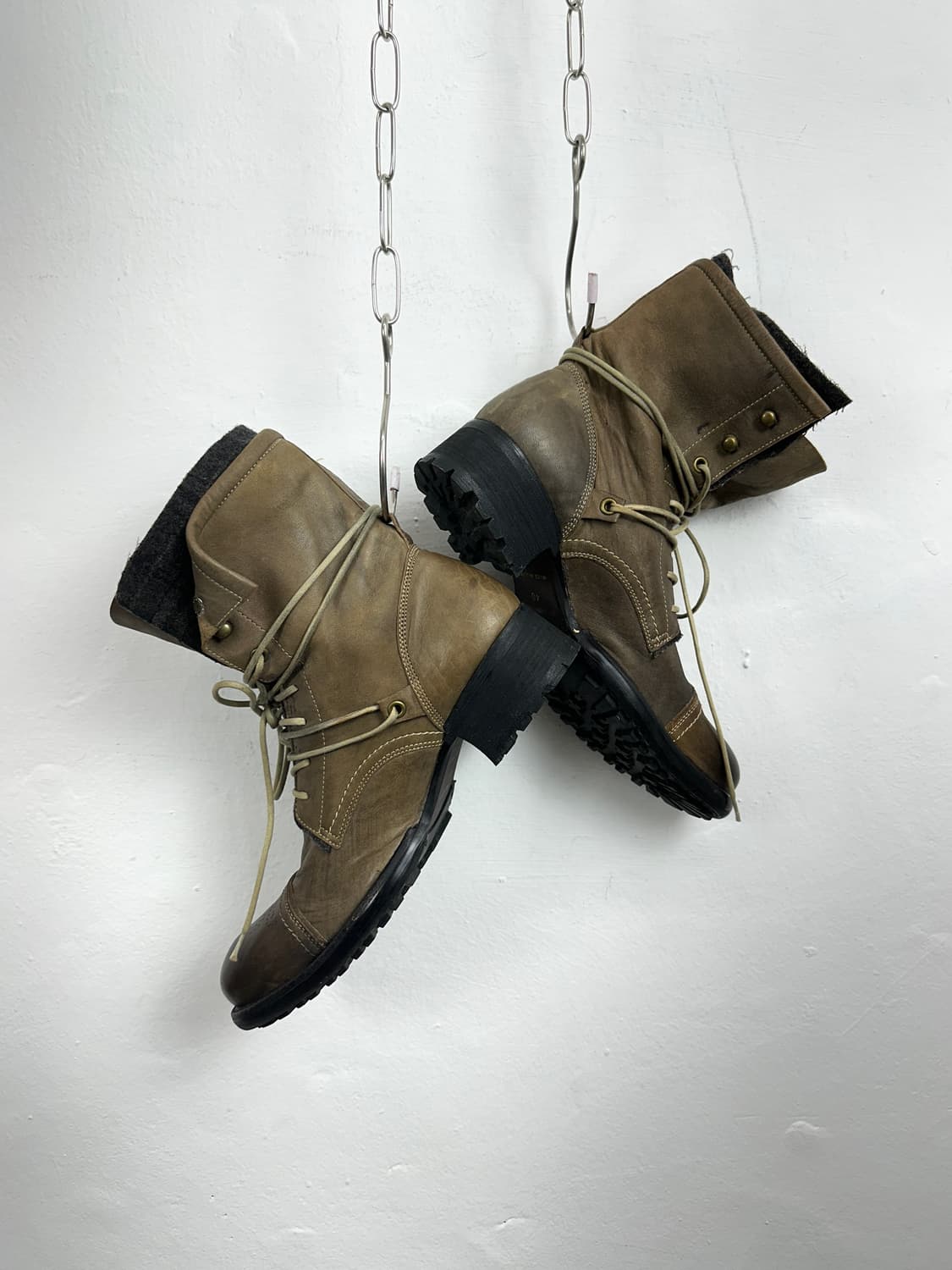 Alfredo Bannister 00s Distressed Lace-Up 상품이미지2