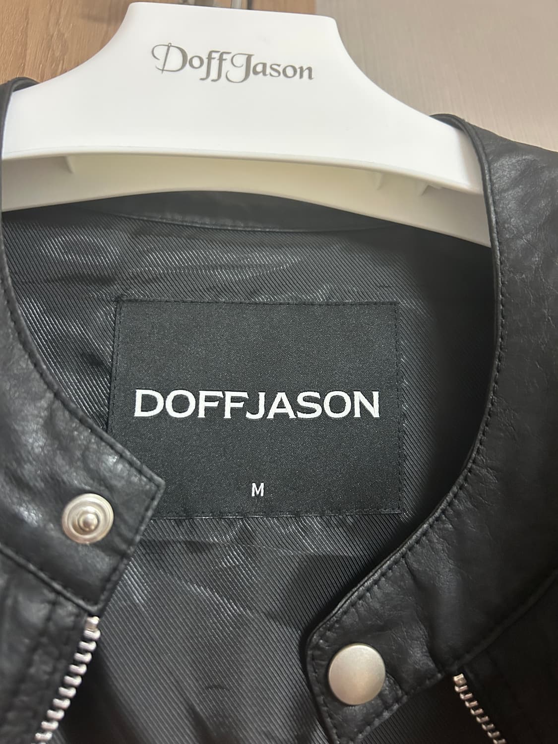 도프제이슨 라이트 쉘 모터사이클 자켓 블랙 상품이미지2