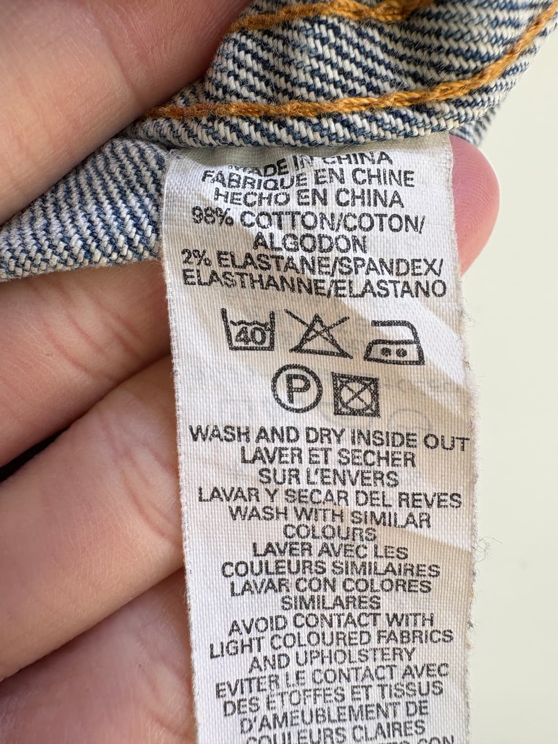 FCUK JEANS 데님자켓 상품이미지7