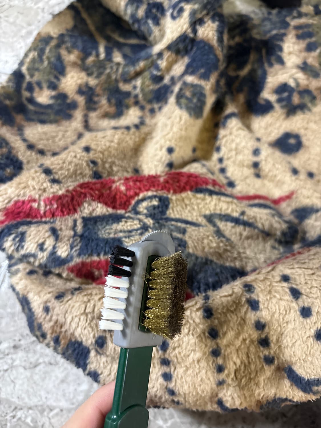 캐피탈 다마스크 마리아 집업 블루종 플리스 5사이즈 상품이미지5