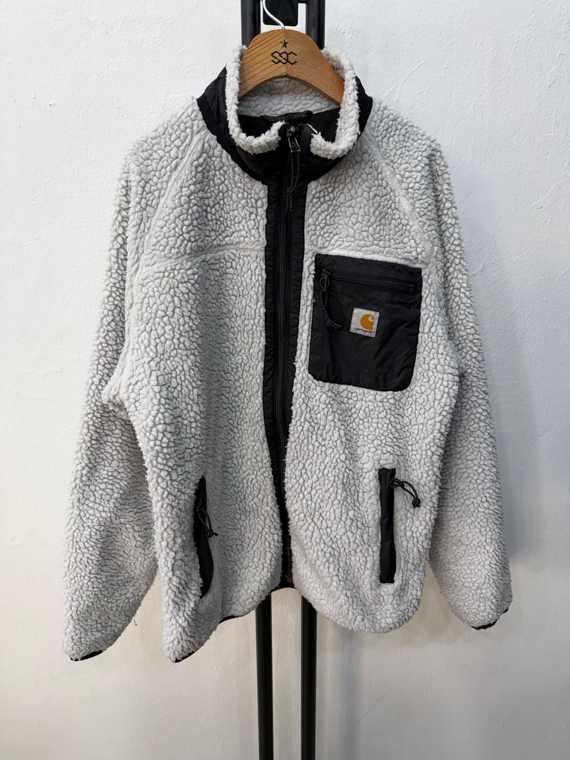 정품) 칼하트 뽀글이 플리스 자켓 M  상품이미지1