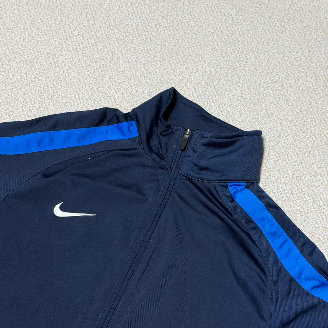 나이키 L 스우시 로고 트랙탑 져지 자켓 네이비 상품이미지2