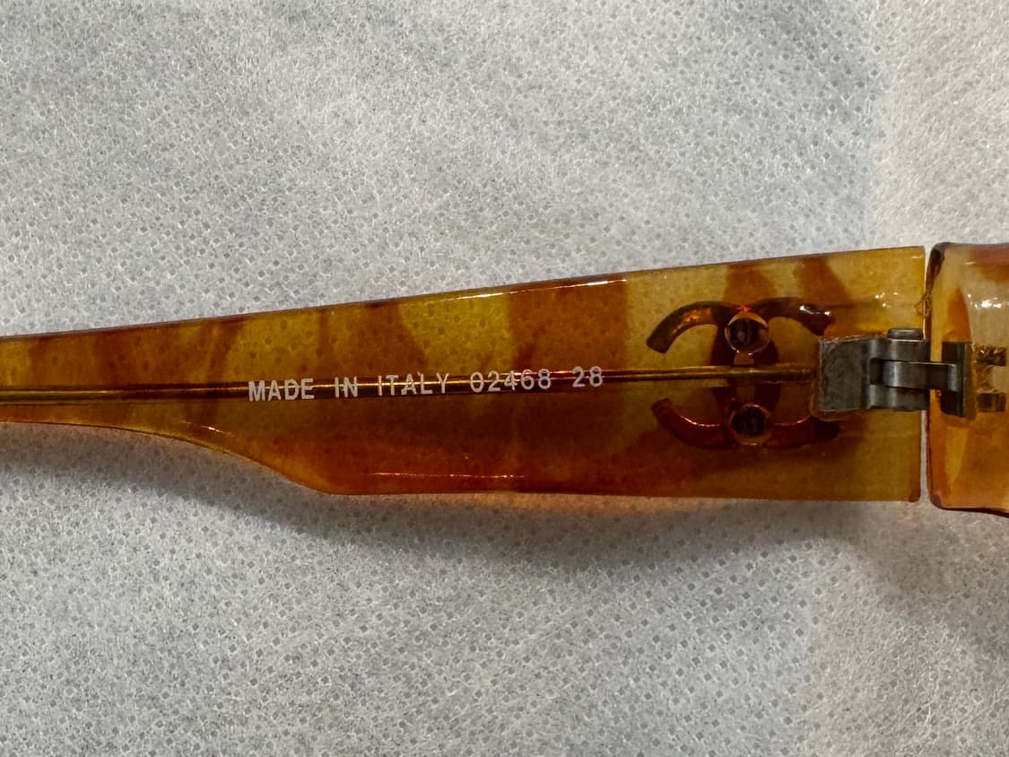 샤넬 90~00‘s 빈티지 썬글라스 상품이미지3