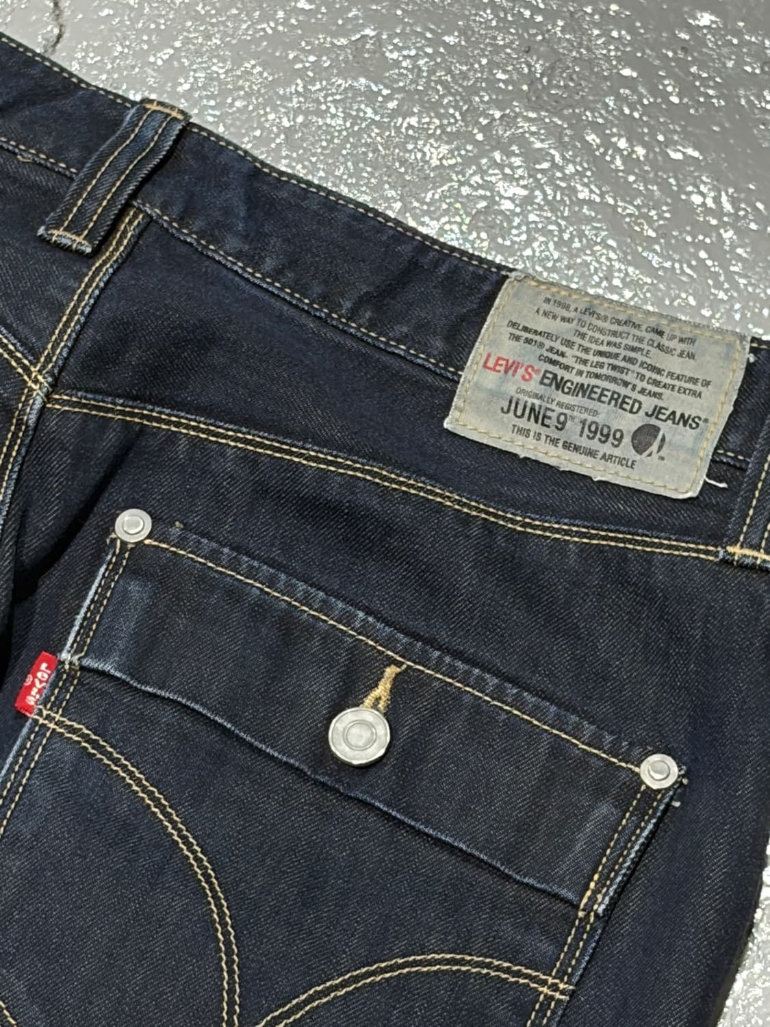 리바이스(LEVI'S) engineered june9 1999 W32 상품이미지5