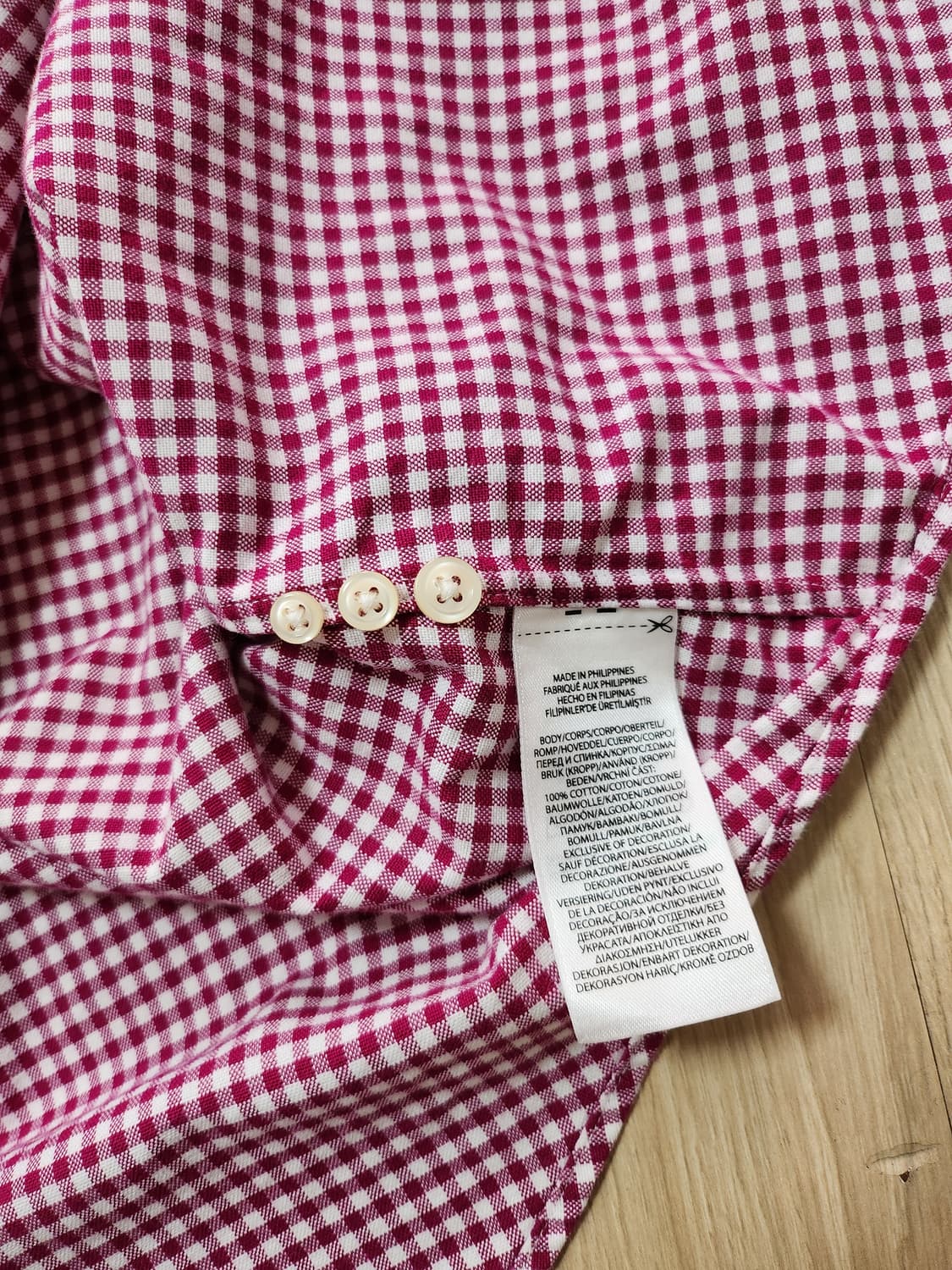 폴로랄프로렌 깅험체크셔츠 (S 상품이미지7