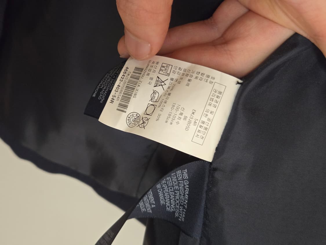 타미힐피거 프레피룩 코튼 블레이저 네이비  상품이미지4