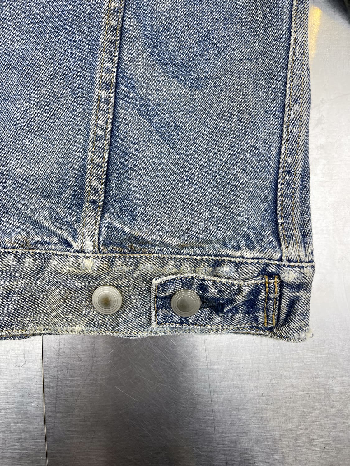 존 엘리엇 19s/s 디스트레스드 페인티드 자켓 상품이미지6