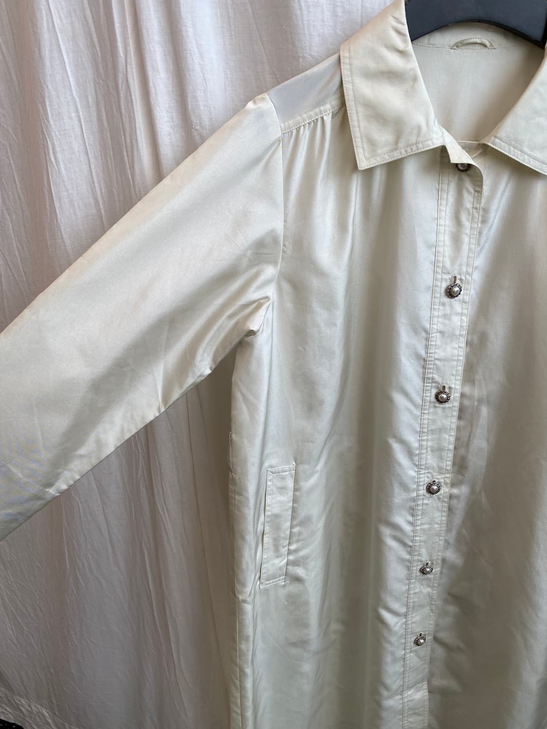 아이보리 펄 맥코트( M-L) 상품이미지6