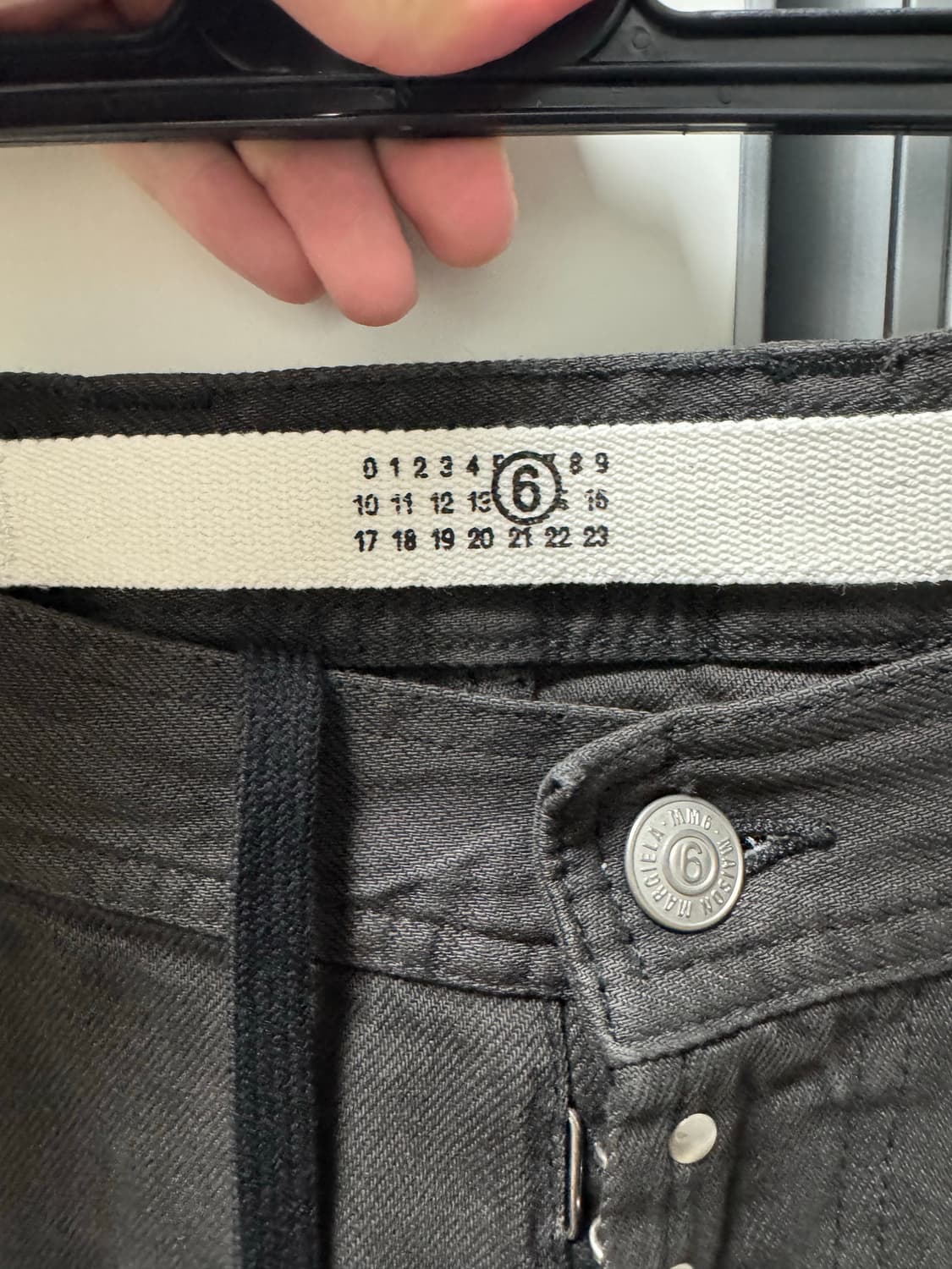 (새상품) 31 사이즈 mm6 5 pocket denim pants 상품이미지2
