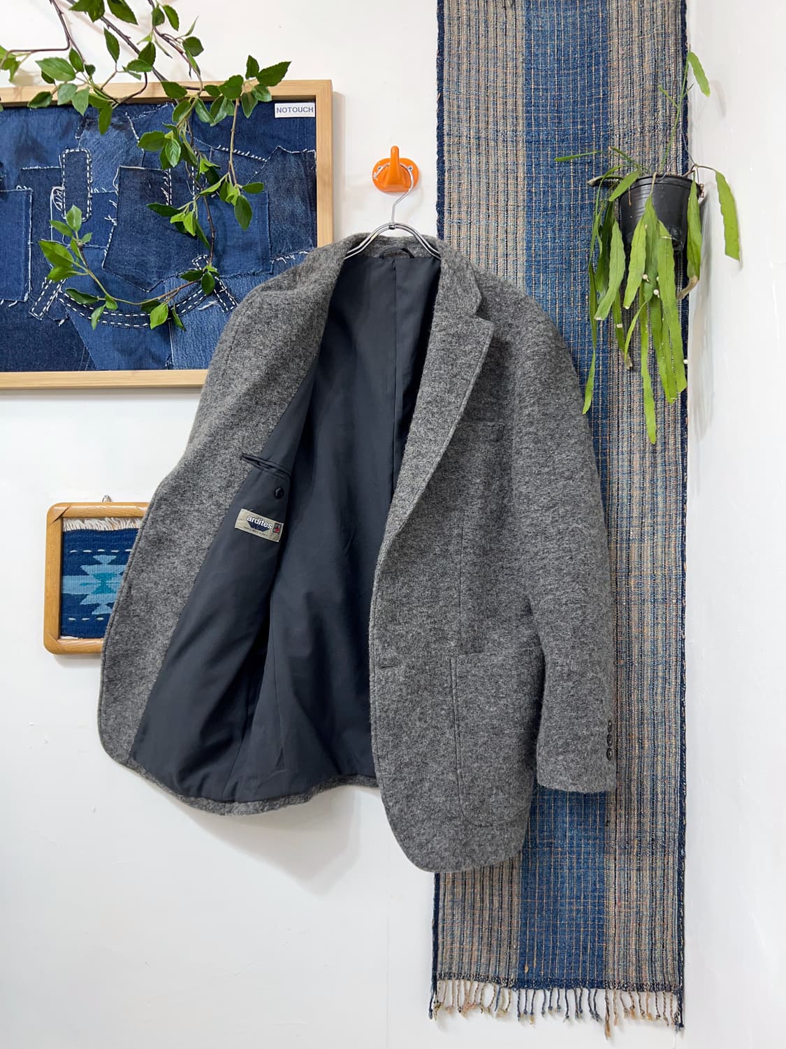 NIMES Wool Blend Tailored Jacket Fabric  상품이미지5