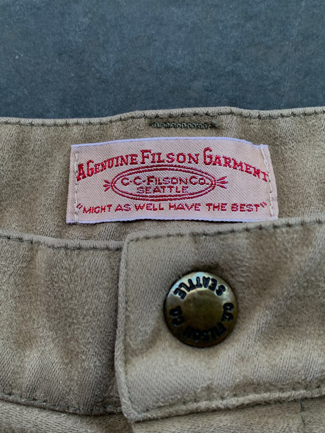 00s 필슨 몰스킨 부쉬 팬츠 상품이미지3