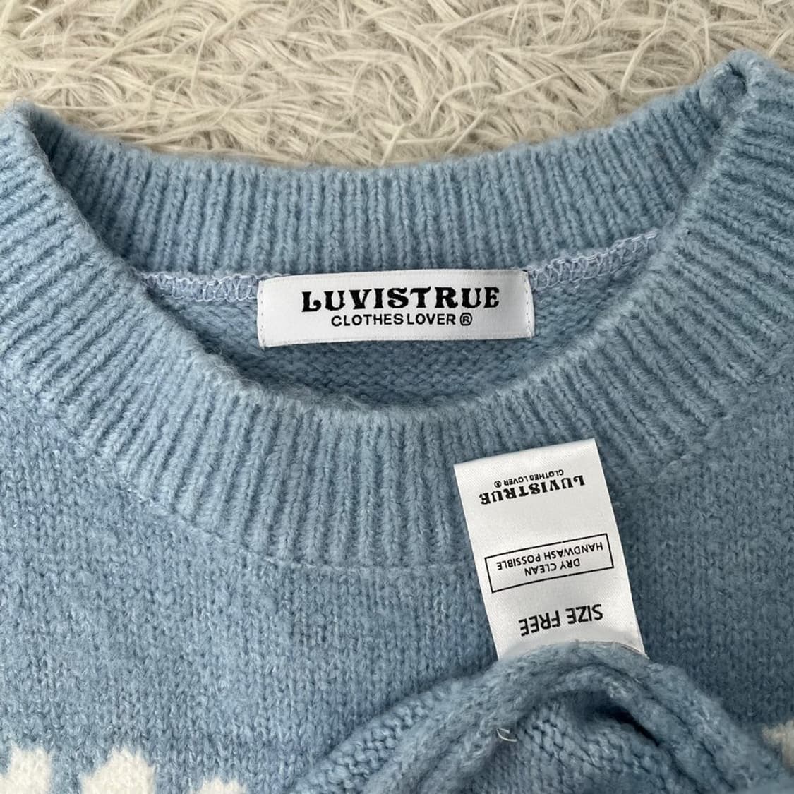 러브이스트루 니트 티셔츠/#3594 상품이미지6