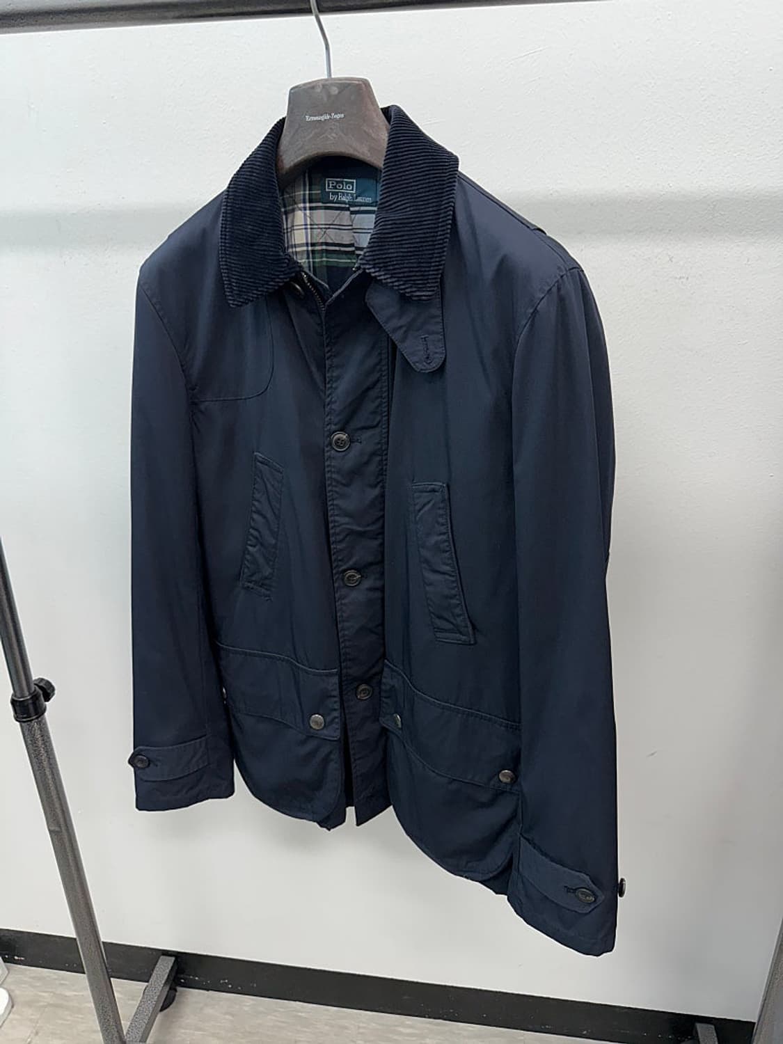 95) 폴로 카라 코듀로이 사파리자켓  상품이미지1