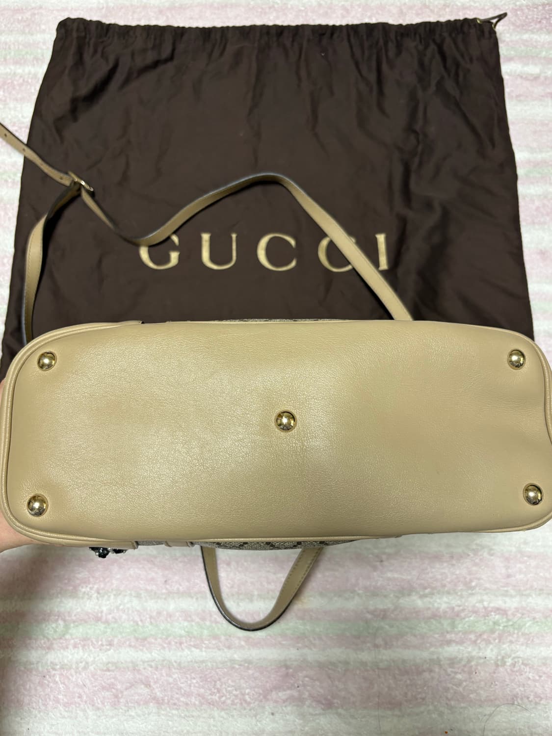 구찌 Gucci GG Supreme Dome Bag (백화점 정품) 상품이미지3