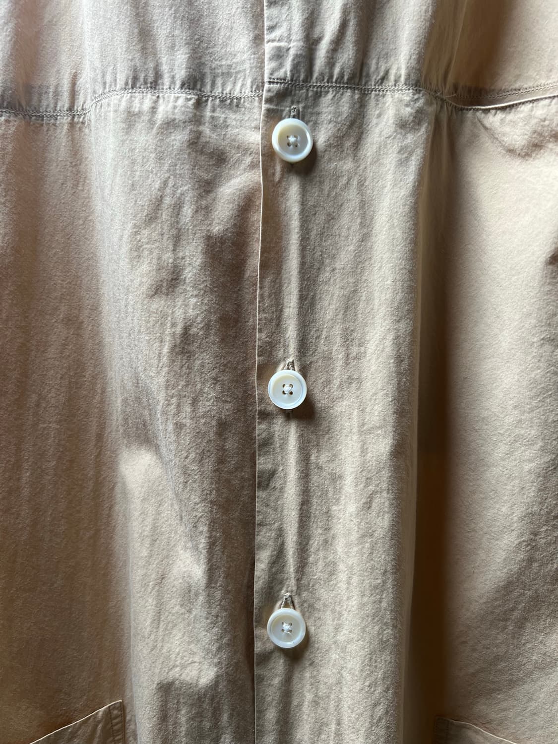 르메르 반팔 셔츠 베이지 52사이즈 상품이미지7