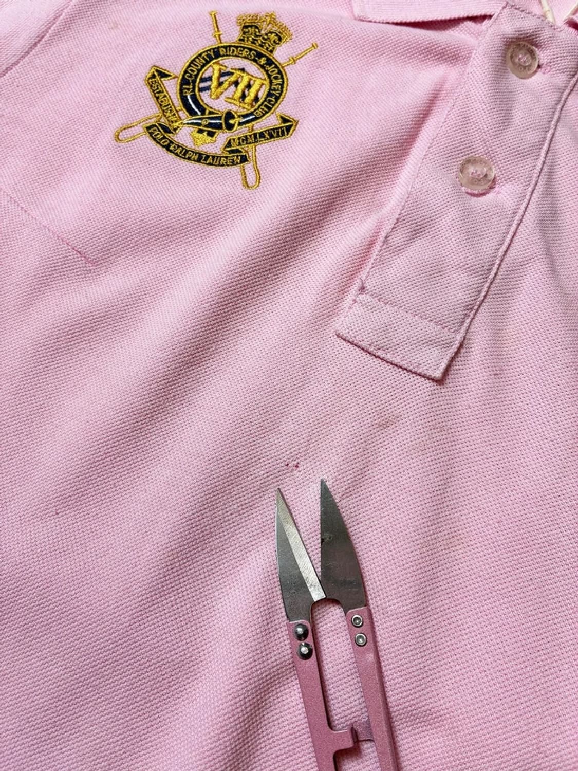 폴로 랄프로렌 핑크 빅포니 자수 PK 반팔 티셔츠 PN9503 상품이미지5