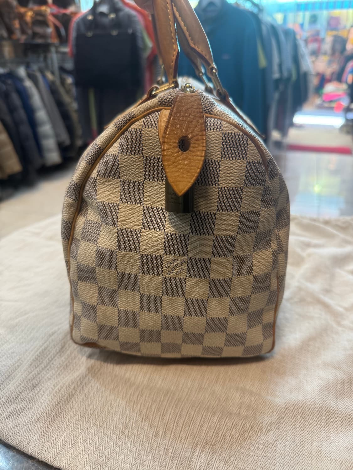 정품 루이비통 다미에 아주르 스피디30 팝니다 상품이미지4