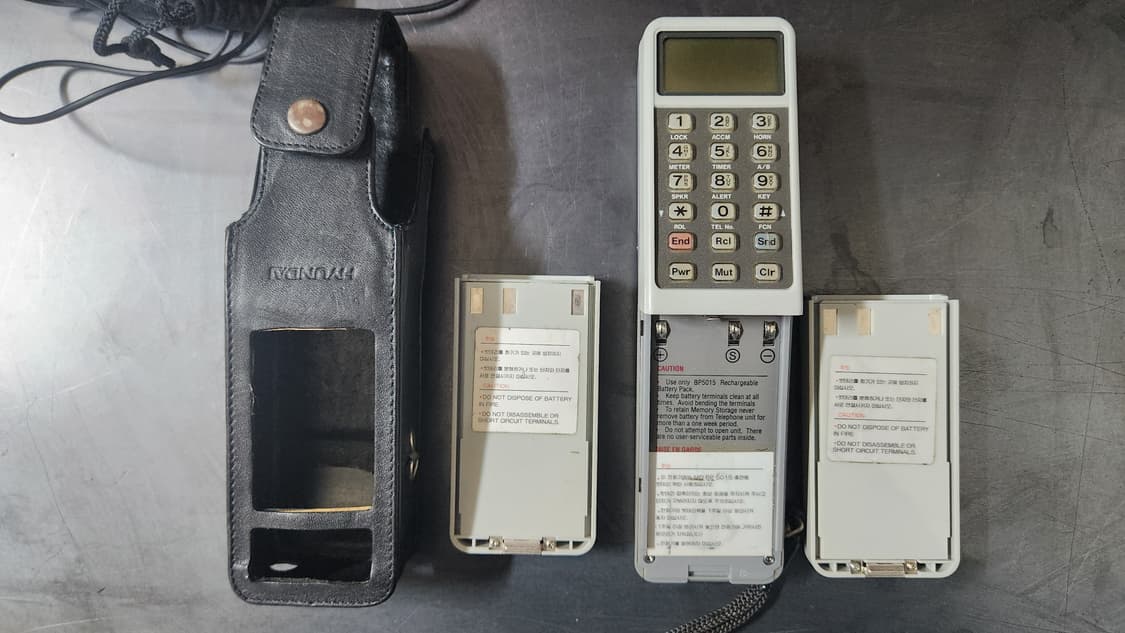 1세대 휴대폰 현대 PPH-5000 박물관 벽돌폰
 상품이미지9