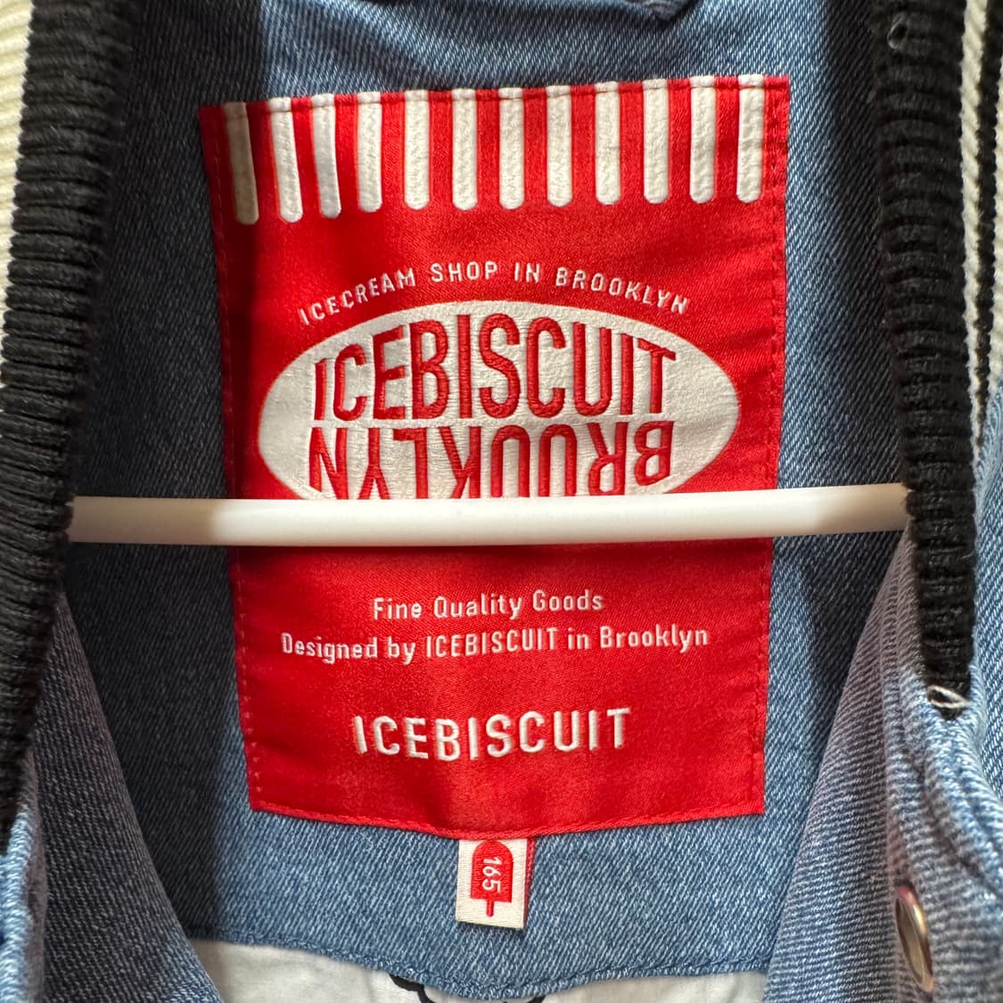 아이스비스킷 블루종 점퍼 165 상품이미지2