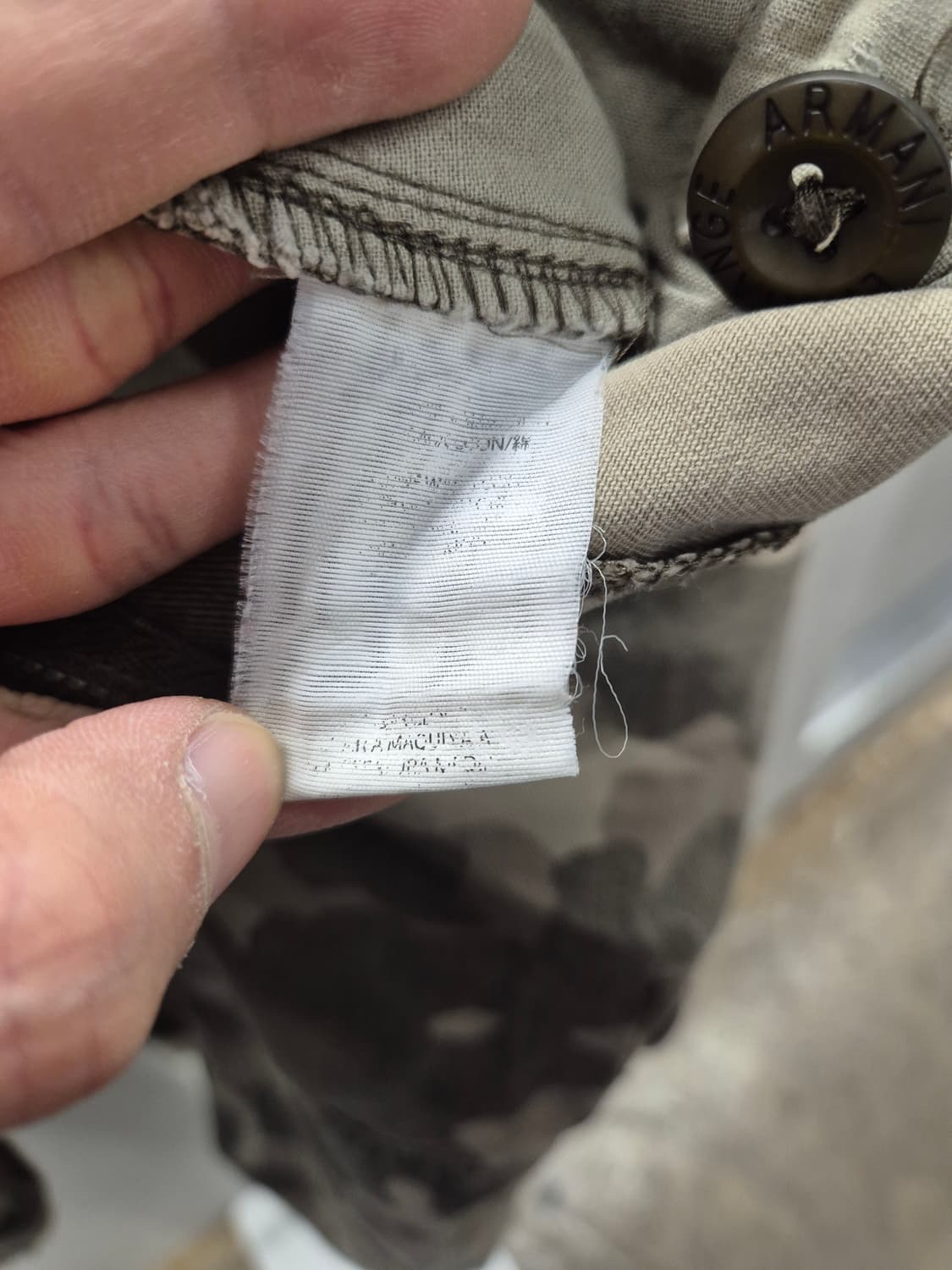 ARMANI EXCHANGE 카모 카고 반바지 34 상품이미지9