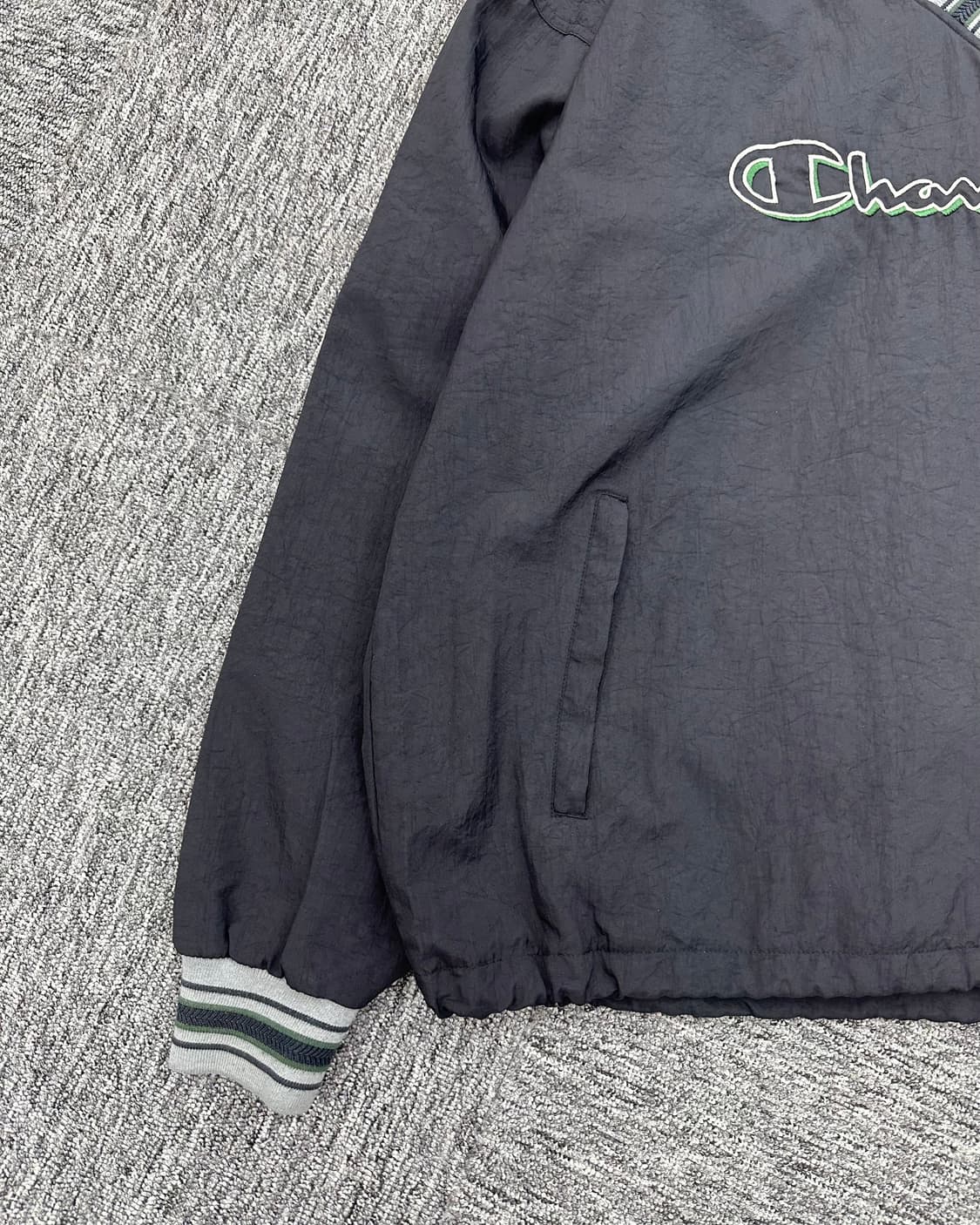 (3XL)90'S 챔피온 빅로고 웜업-M1100 상품이미지2