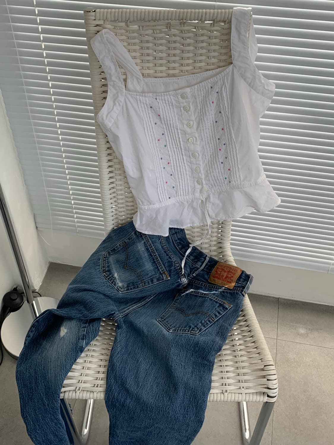 frill bustier top 상품이미지3