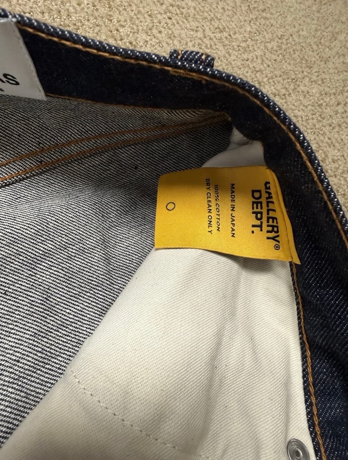 갤러리 디파트먼트 생지 데님 34 상품이미지6