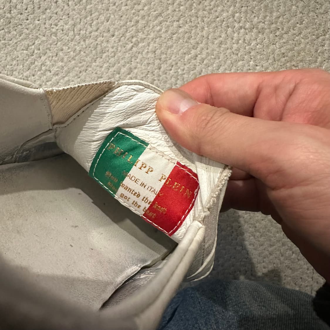 필립플레인(Philipp Plein) 레더 슬립온 스니커즈 상품이미지9