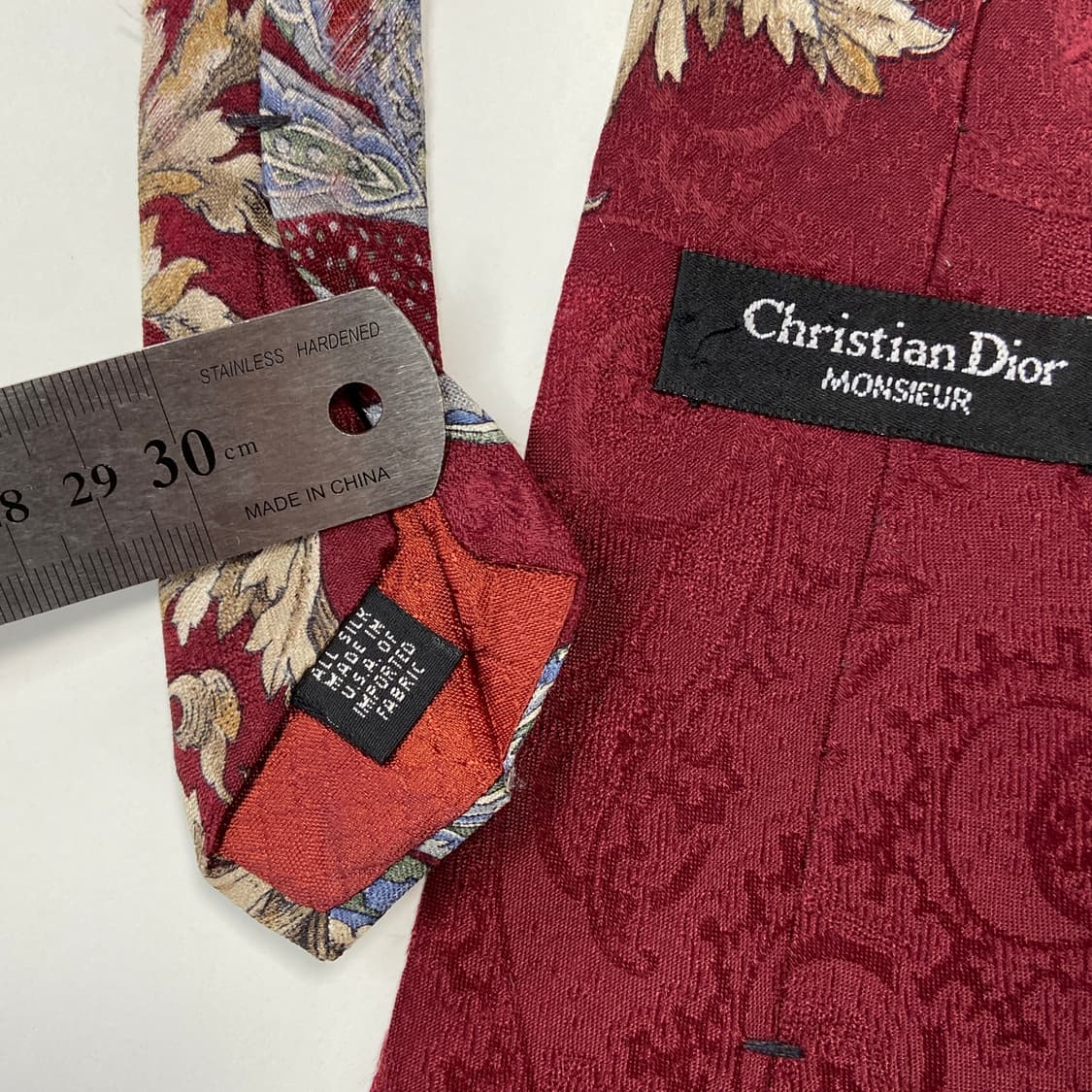 크리스찬 디올(Dior) 명품 정품 넥타이 상품이미지5
