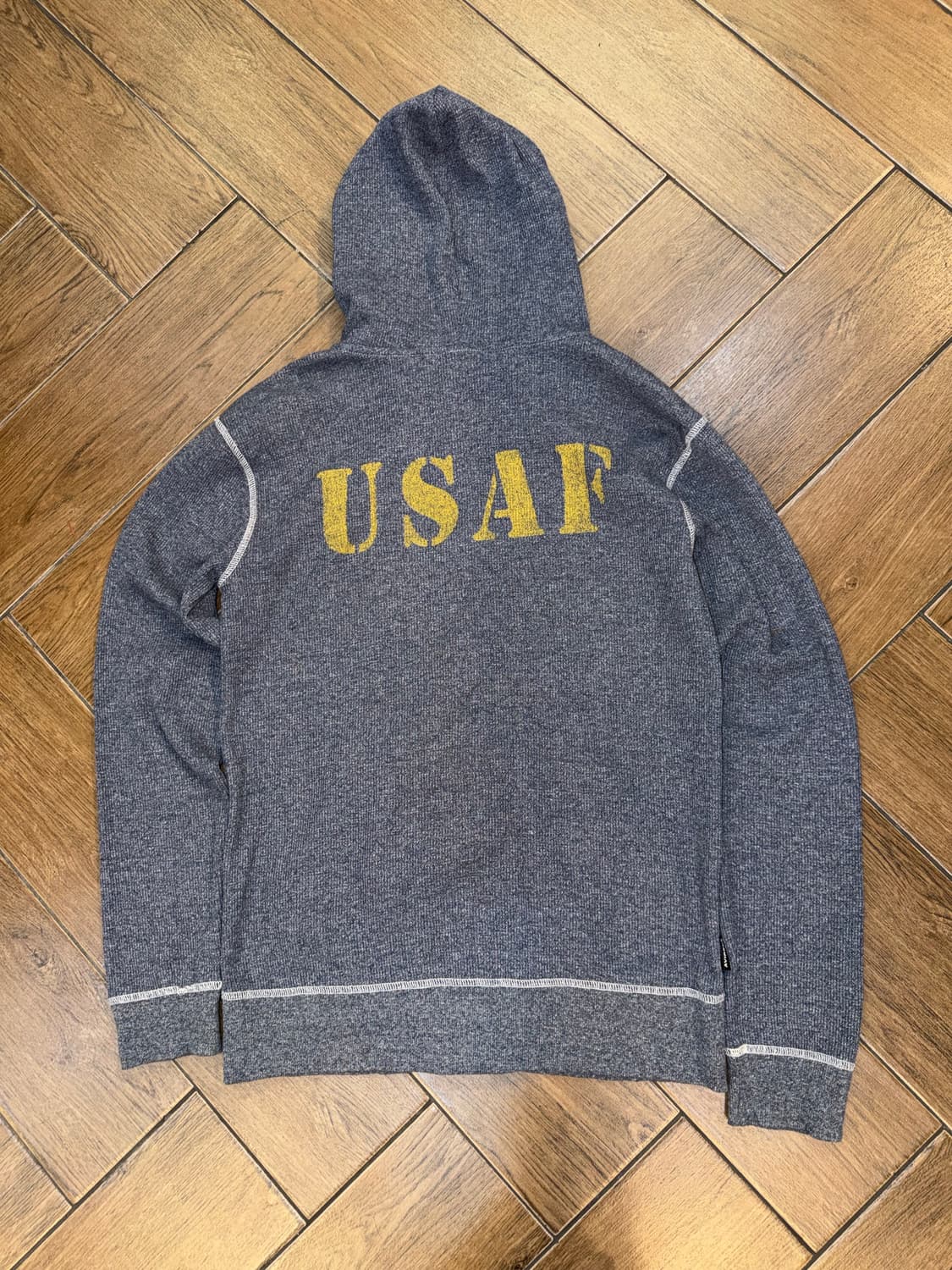 Avirex USAF Waffle Hood Zip-Up 상품이미지9