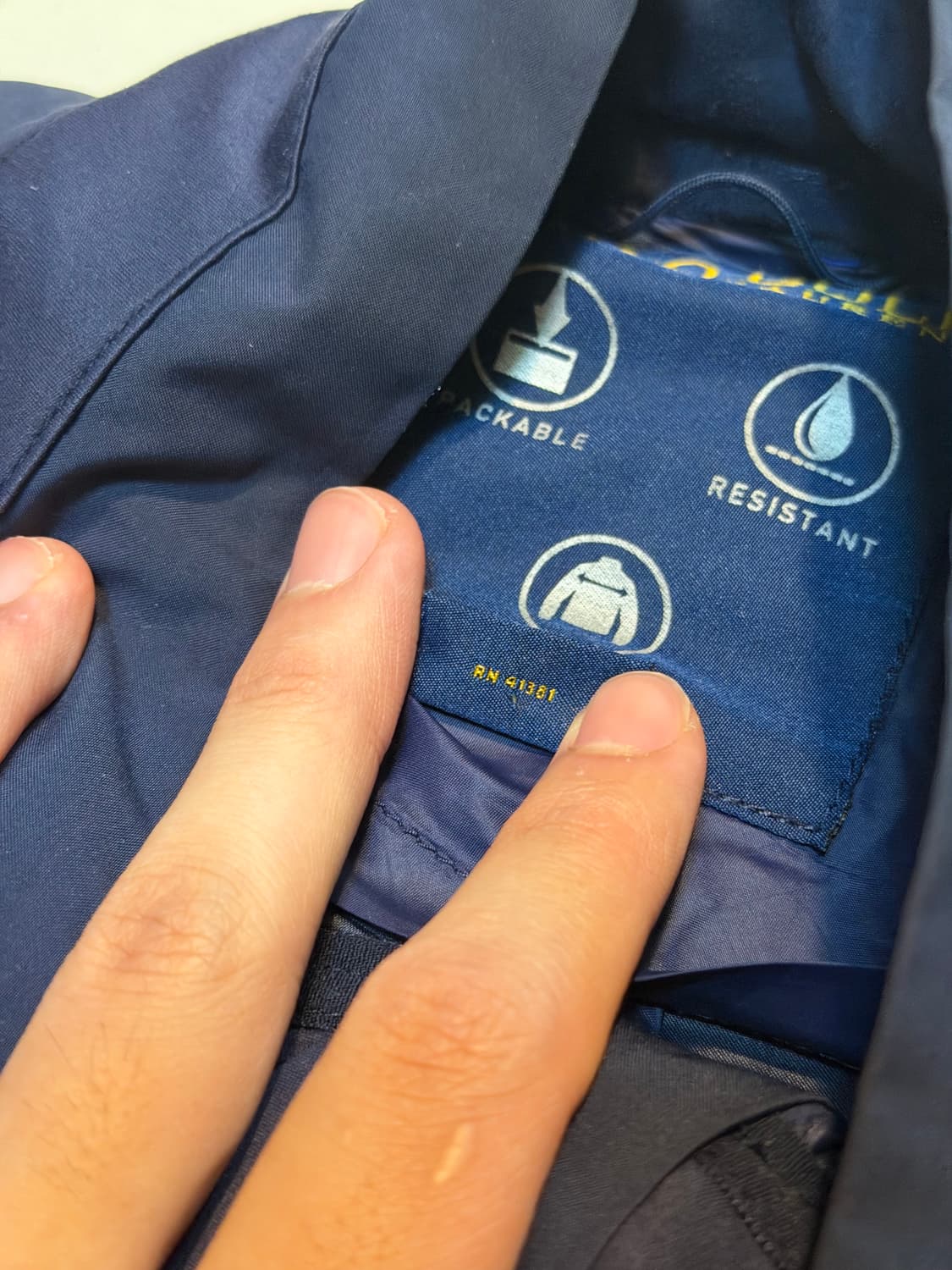 폴로 랄프로렌 빅포니 바람막이 네이비 상품이미지5