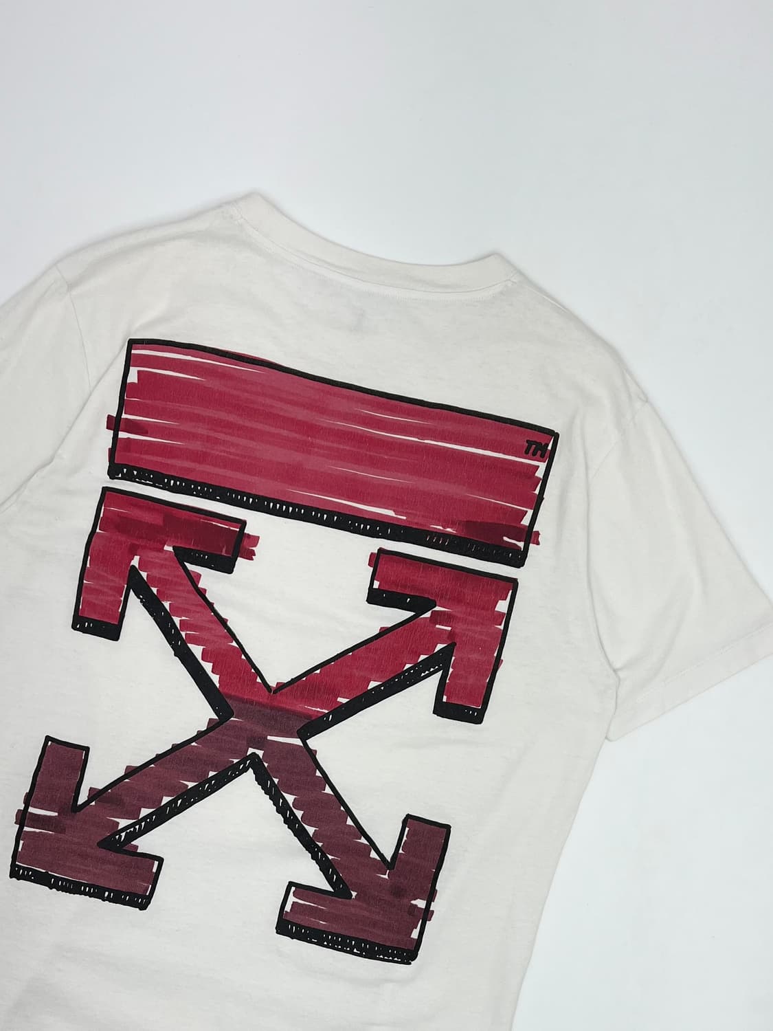 오프화이트 마커 애로우 반팔 티셔츠 상품이미지2