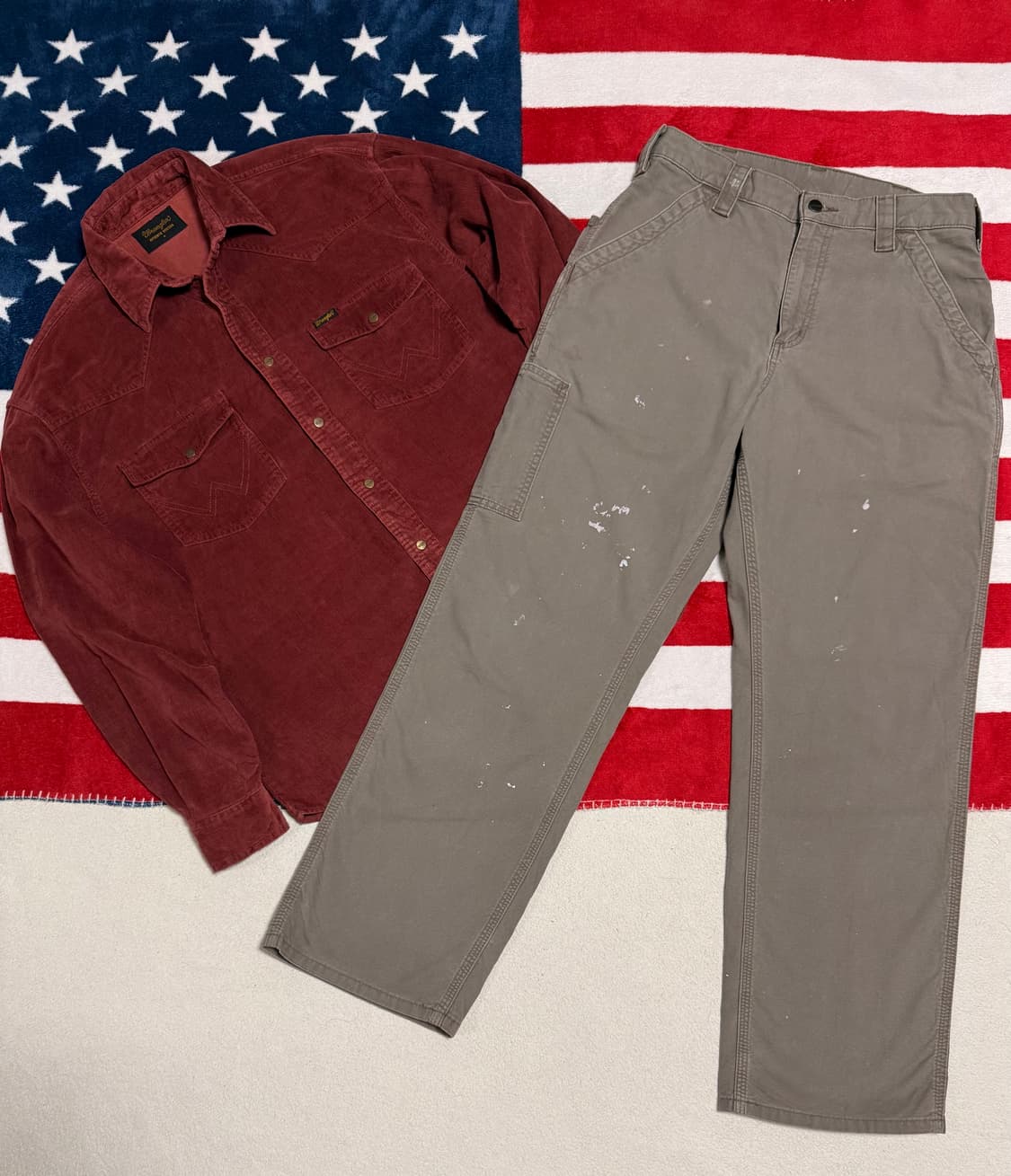 랭글러 코듀로이 웨스턴셔츠 Wrangler western shirt 상품이미지10