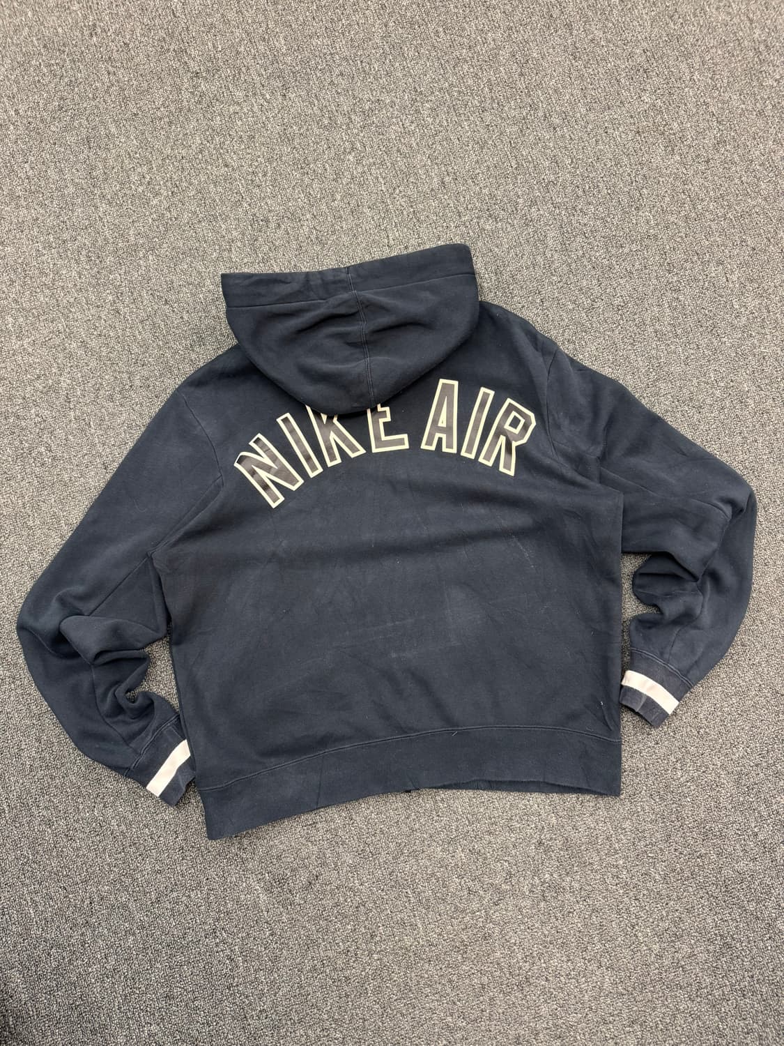 M)나이키 에어 빈티지 백프린팅 후드집업 상품이미지5