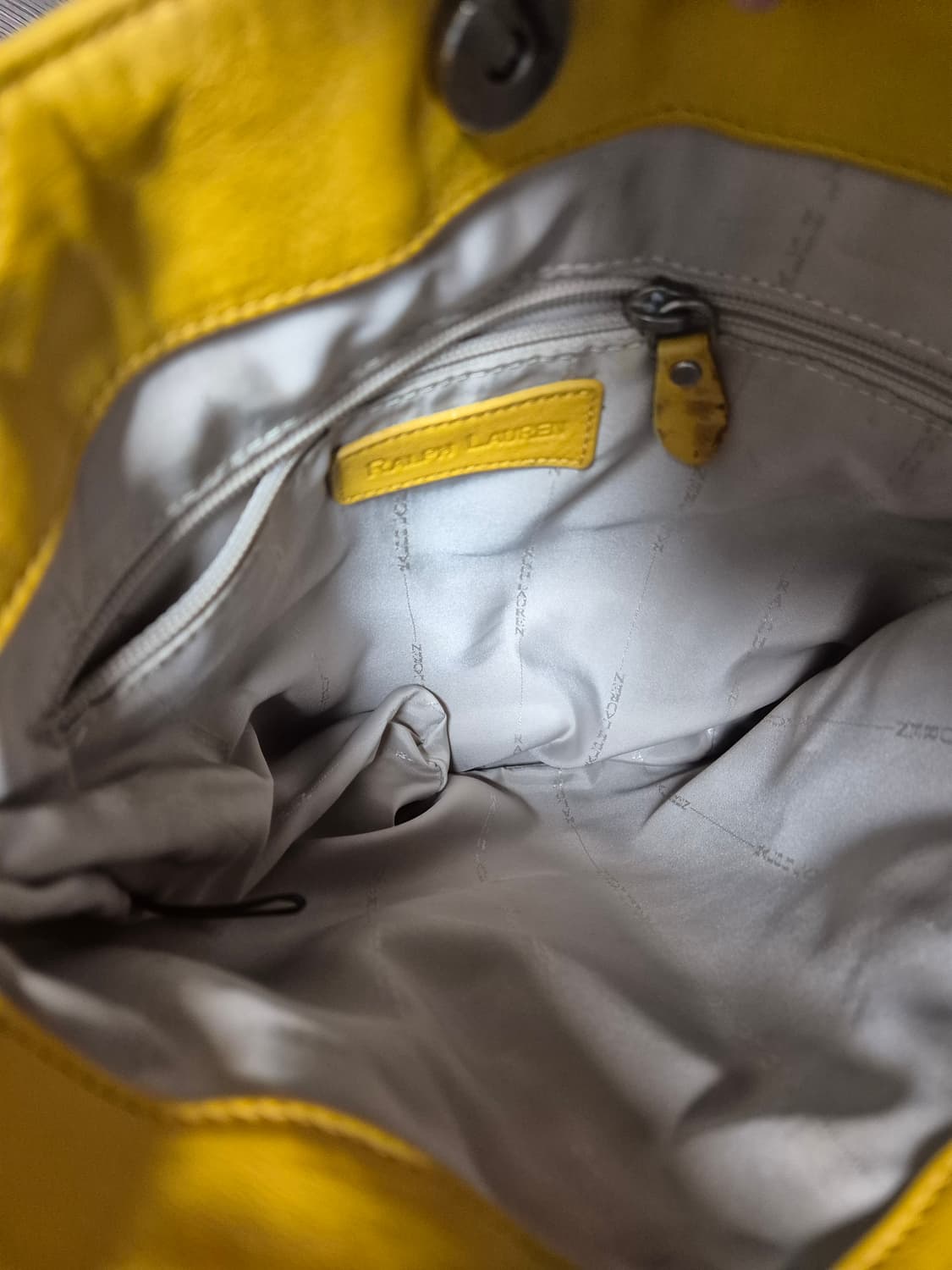 폴로 가죽가방 옐로 상품이미지4