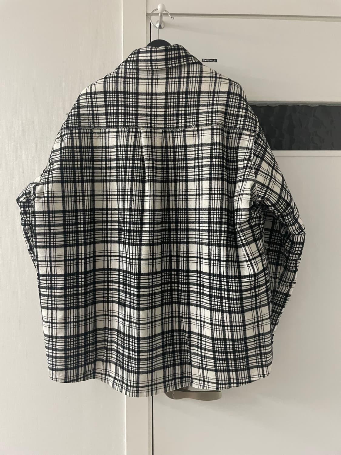 PERVERZE 퍼버즈 체크 패딩 셔츠 F 상품이미지3