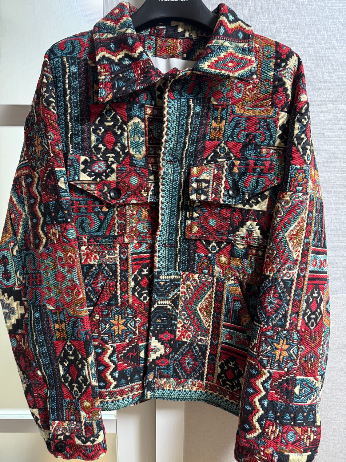 앤더슨벨 패턴 자켓 XL 상품이미지1