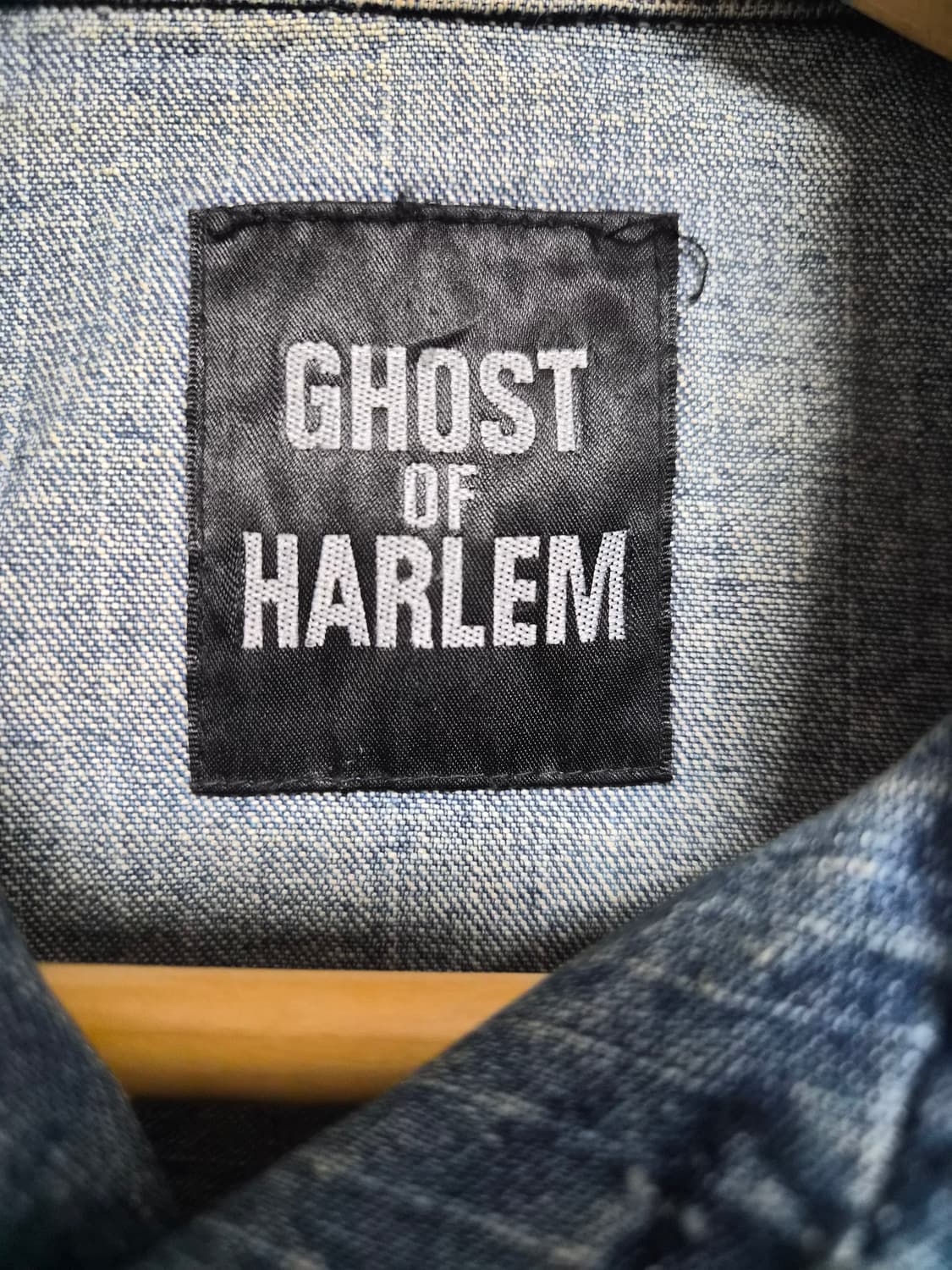 고스트오브할렘 데님 라이더 자켓 Free - J59 상품이미지4