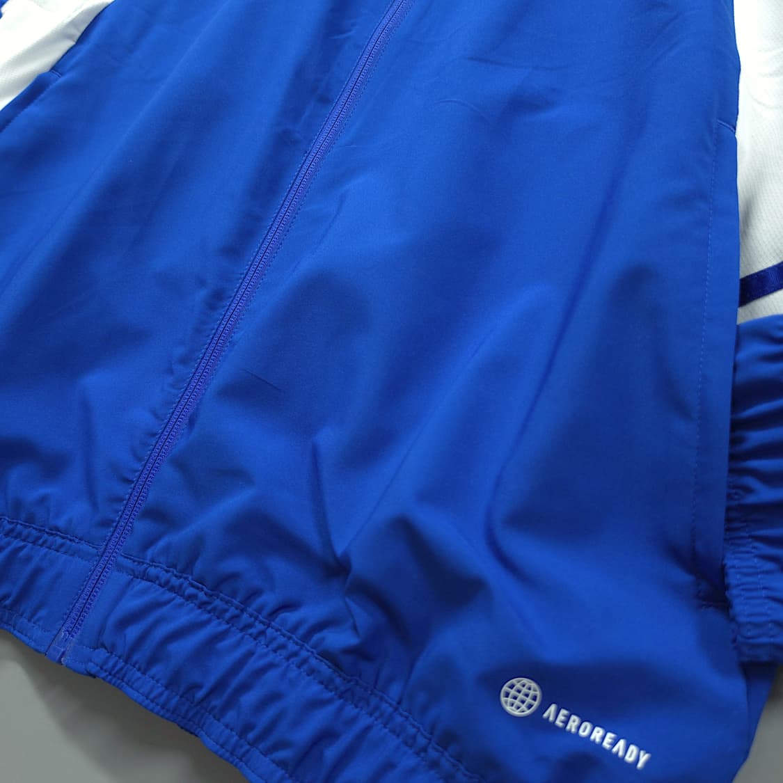[2XL] 아디다스 블루&화이트 콘디보22 프리젠테이션 바람막이 상품이미지5