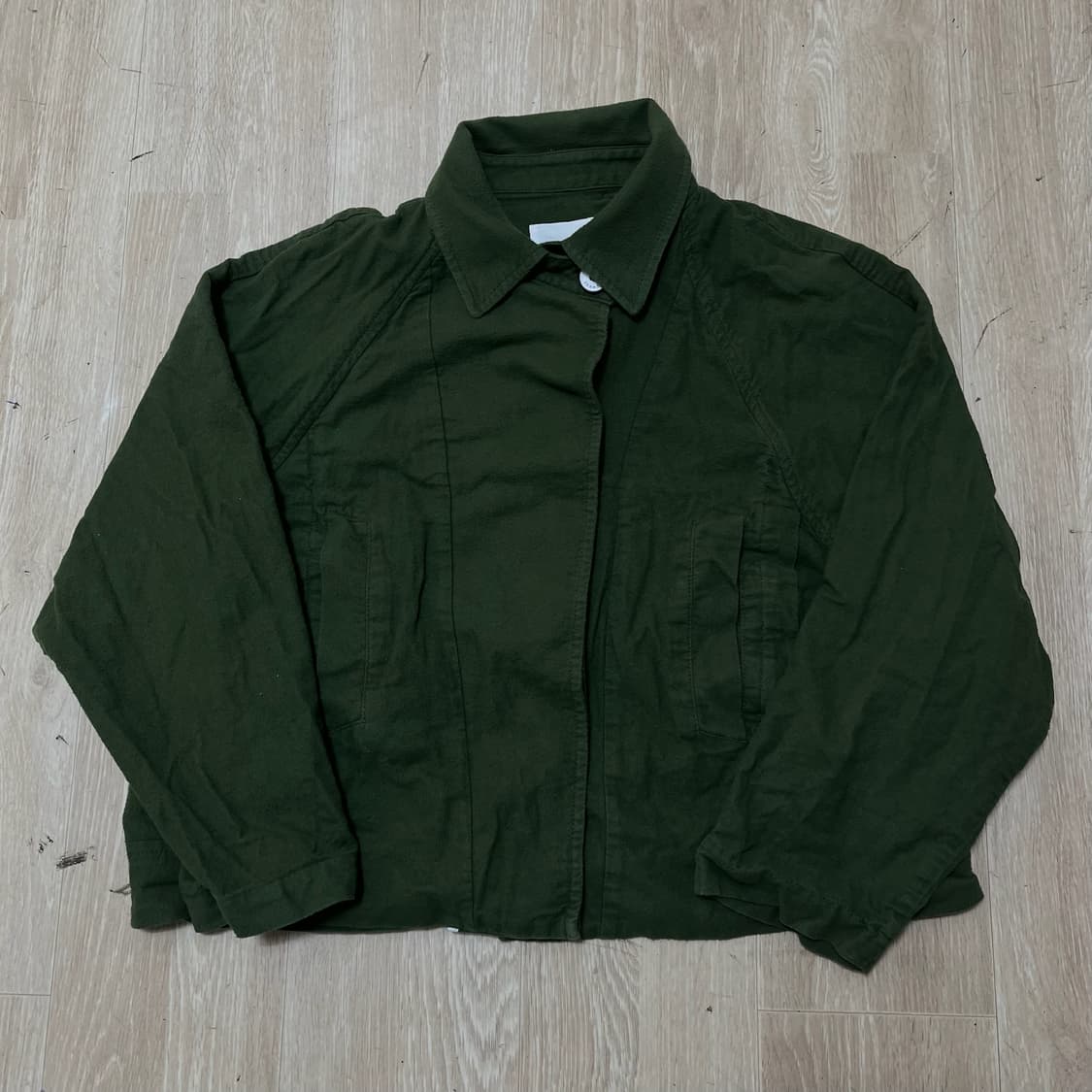 스튜디오 톰보이 여성 코튼 크롭 셔츠 자켓 FREE  상품이미지1