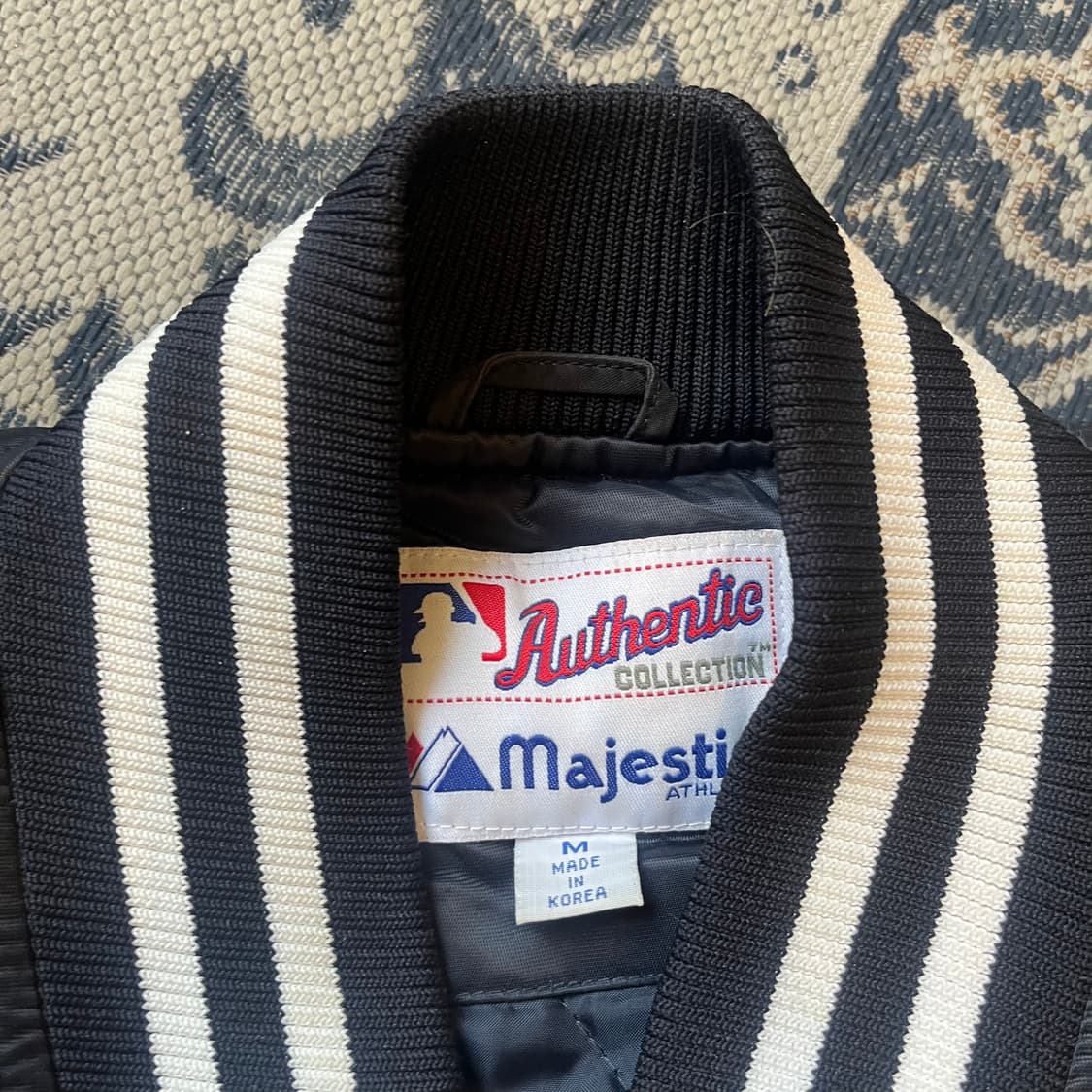 M 마제스틱 뉴욕양키스 바시티 자켓/W2529 상품이미지4