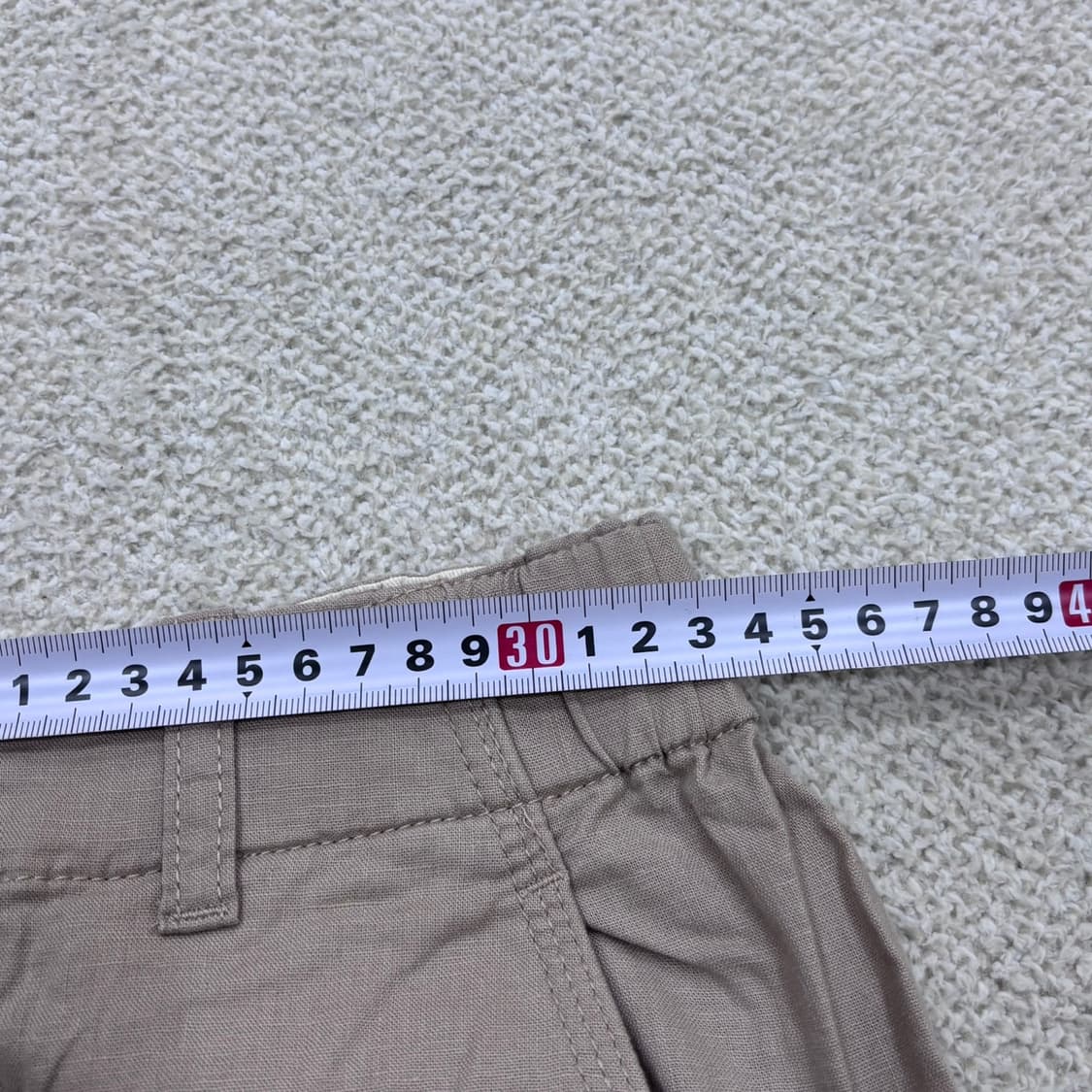 S 유니클로 와이드 코튼 밴딩 팬츠 0415E 상품이미지5