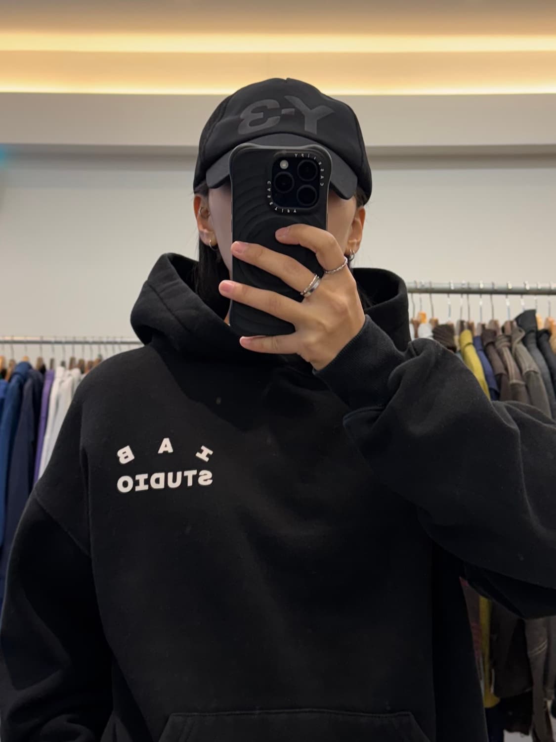 아이앱스튜디오 후드 블랙 상품이미지7