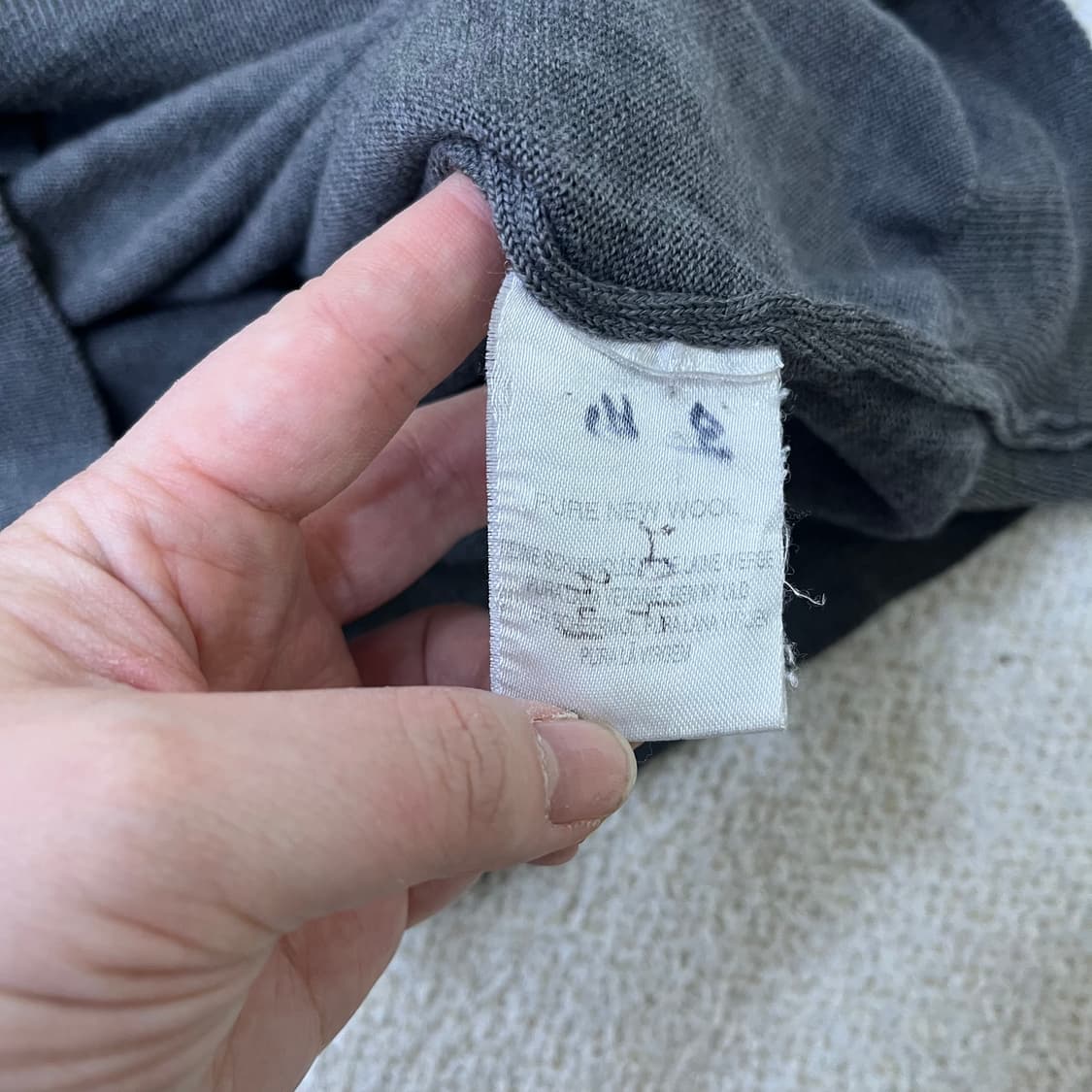 M 버버리 울 니트 베스트 0323M 상품이미지3