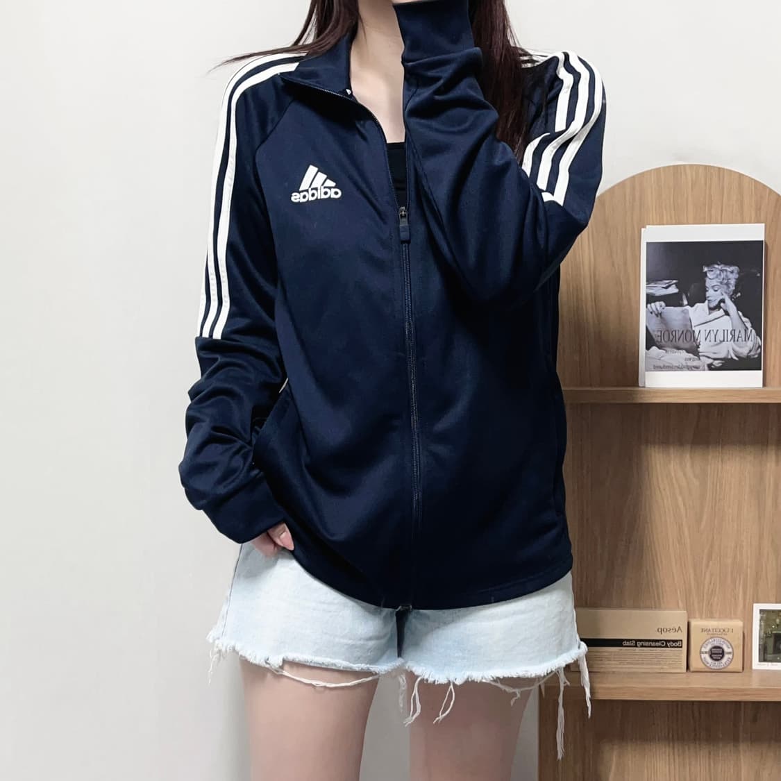 [정품] 아디다스 네이비 SERENO 져지 [ L ] 상품이미지1