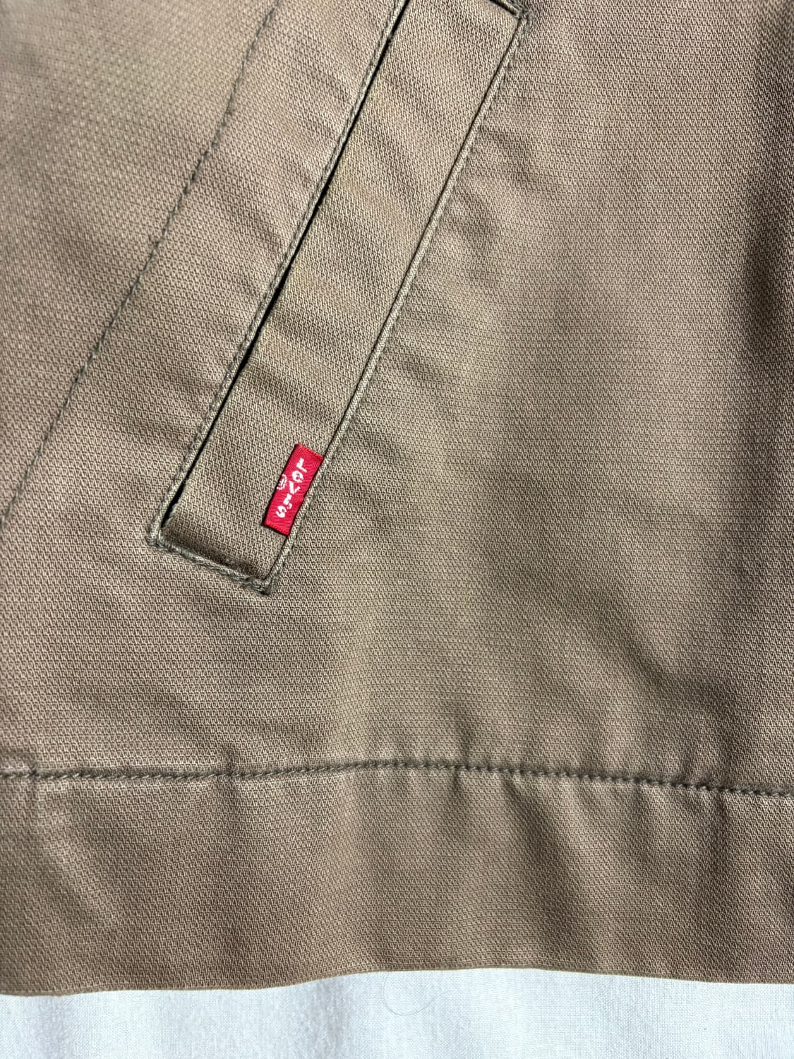 Levis 리바이스 워시드 코튼 워크 자켓 100 상품이미지4