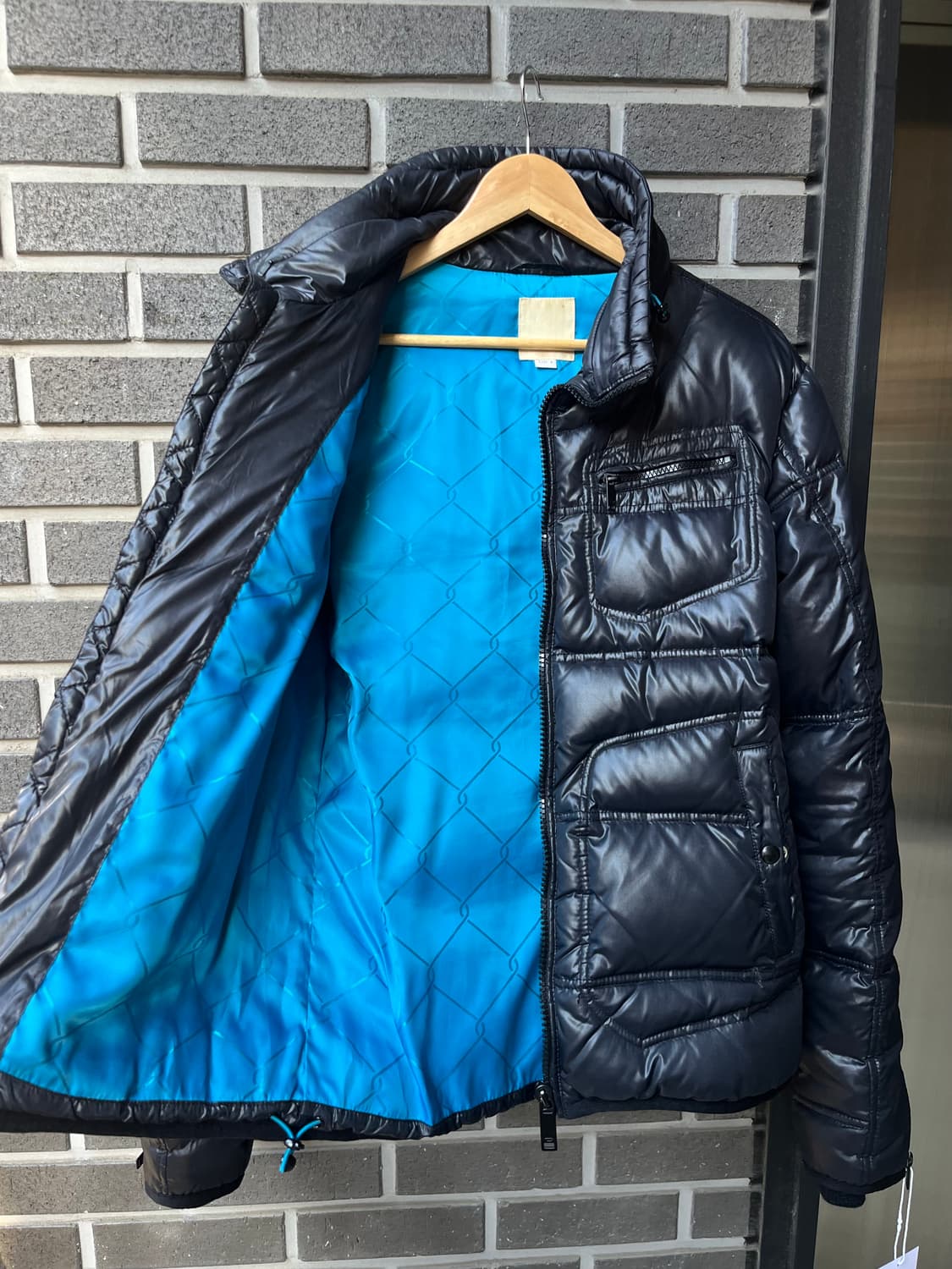 DIESEL 디젤 구스다운 패딩 자켓 다크네이비 상품이미지10