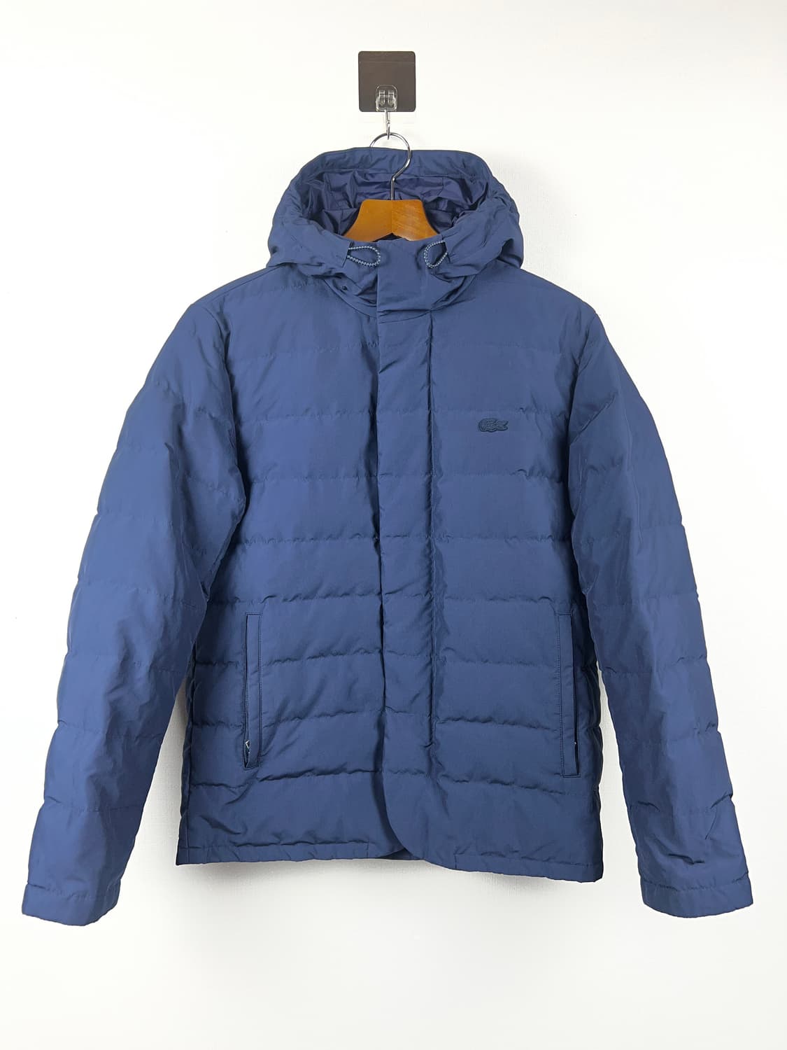 라코스테 남성 덕다운 후디 블루종 패딩자켓 100 상품이미지1