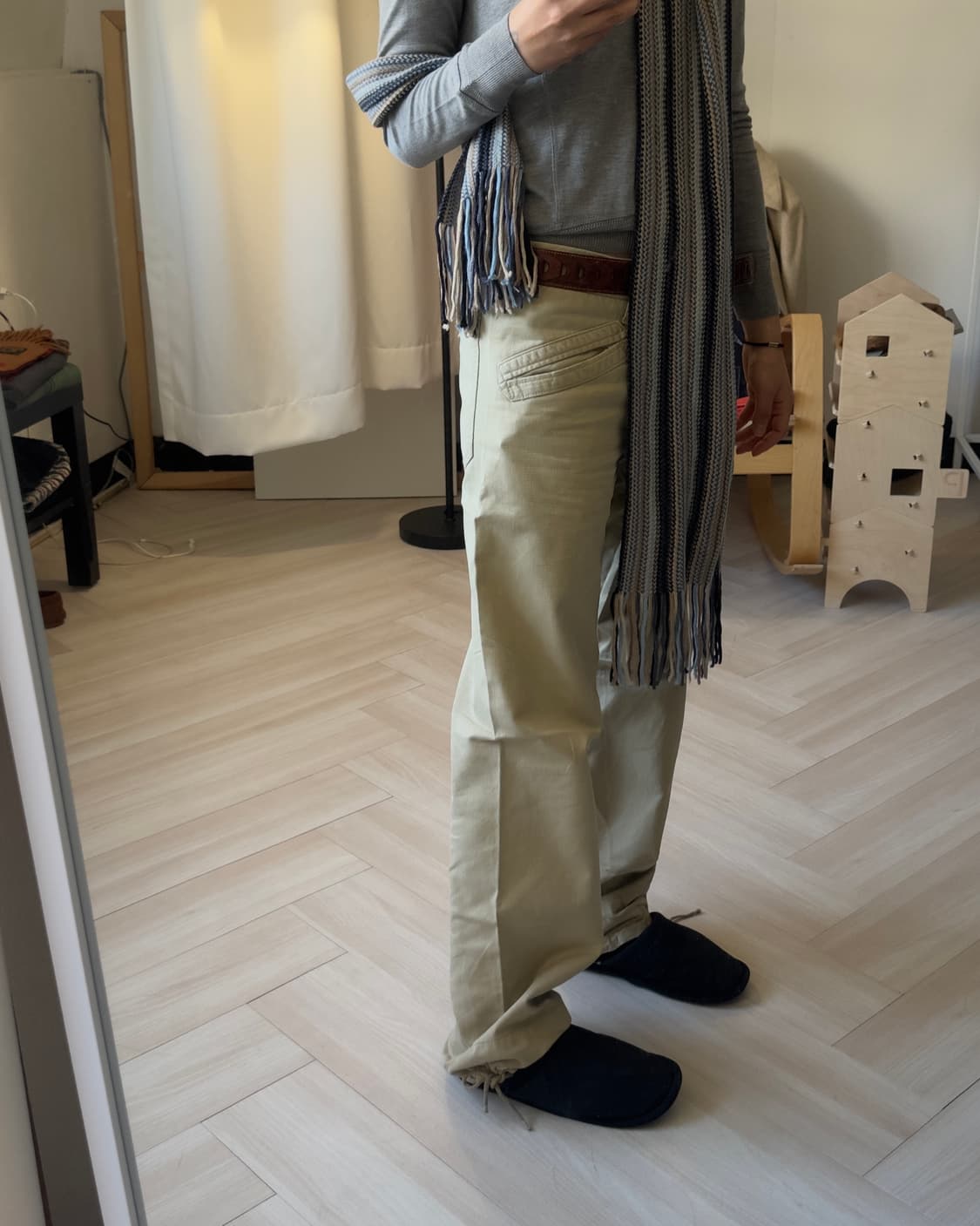 [HRM HOLLYWOOD RANCH MARKET] string pant 상품이미지8