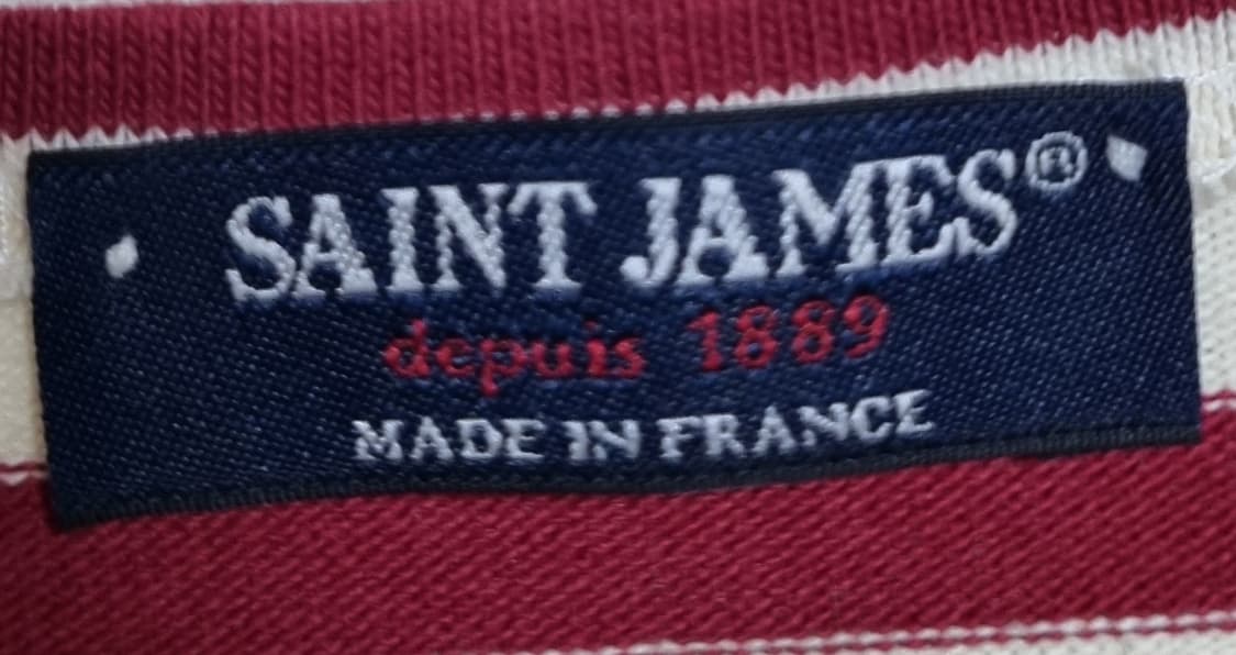 XS ) 세인트제임스 스트라이프 7부 긴팔티 상품이미지3
